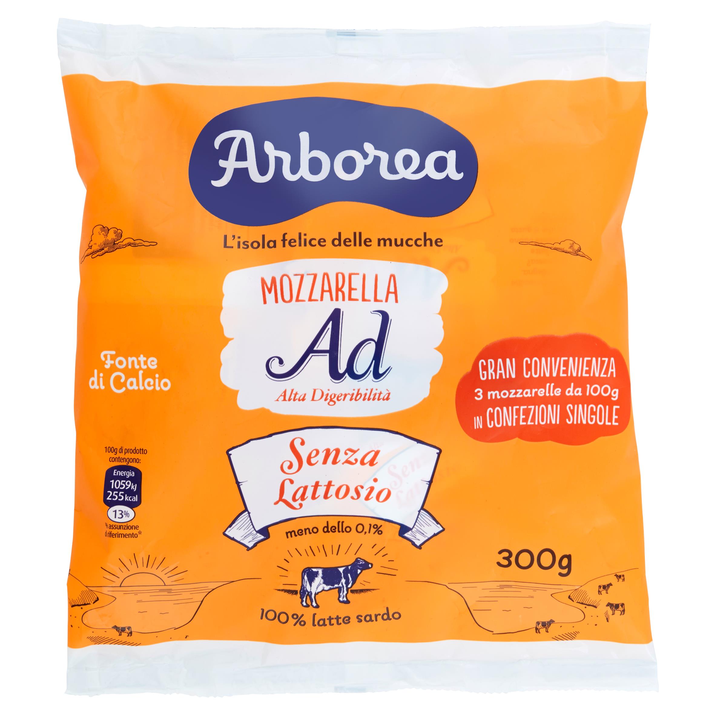 ARBOREA MOZZARELLA A D 3X100 GR   S