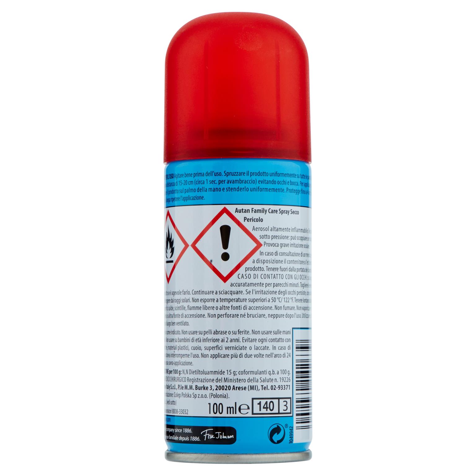 AUTAN FAMILY CARE SPRAY 100 ML ESTAT   M