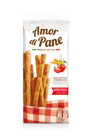 AMORE DI PANE GRISSINI PIZZA 125 GR   M