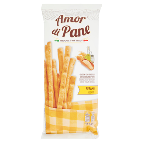 AMORE DI PANE GRISSINI OLIO EX 125 GR   M