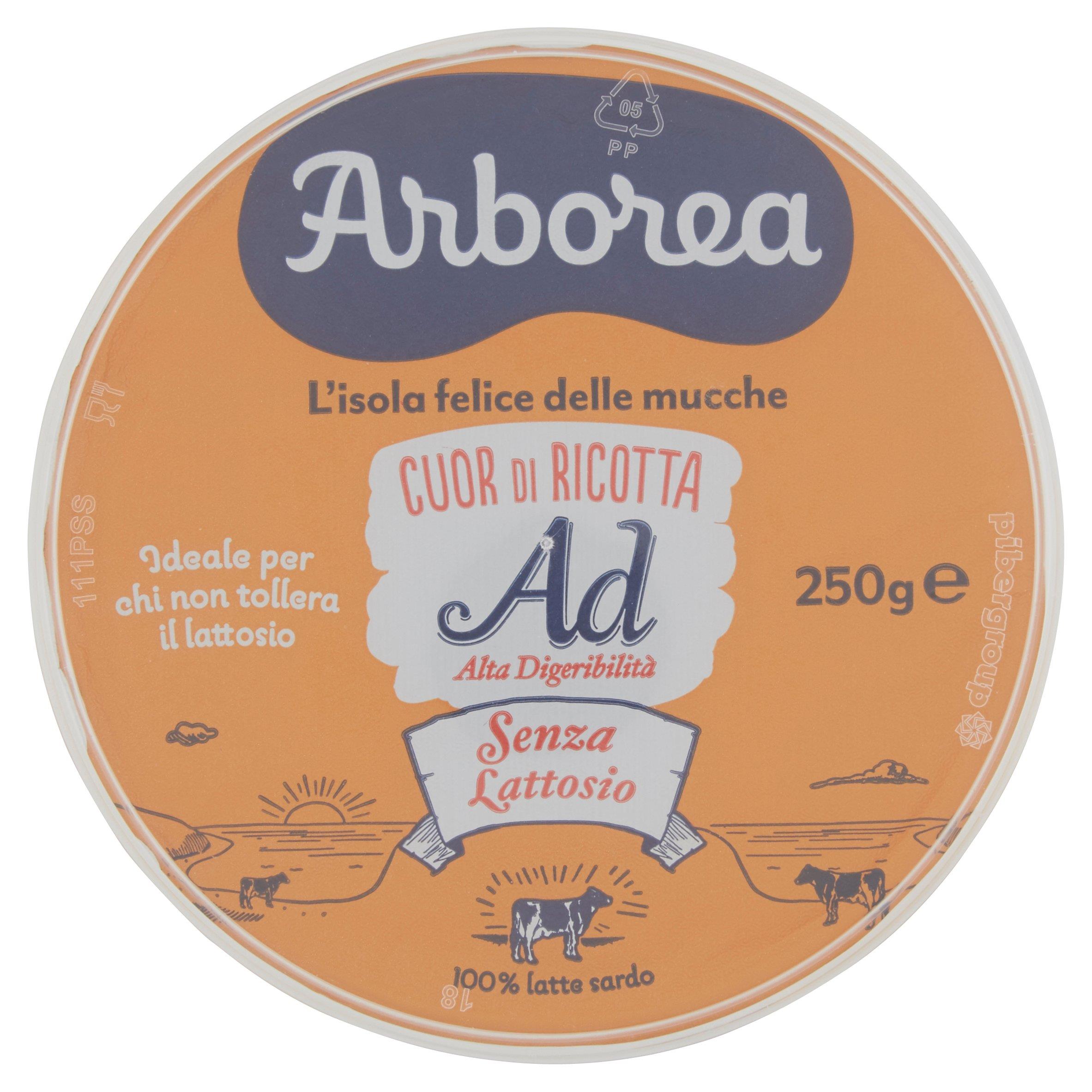 ARBOREA CUOR DI RICOTTA A D  250 GR   S