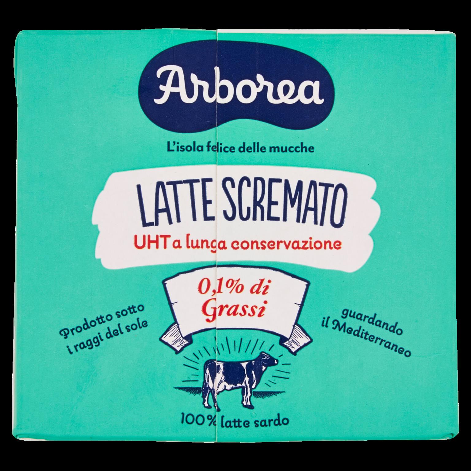 ARBOREA LATTE SCREMATO UHT 500 ML   S