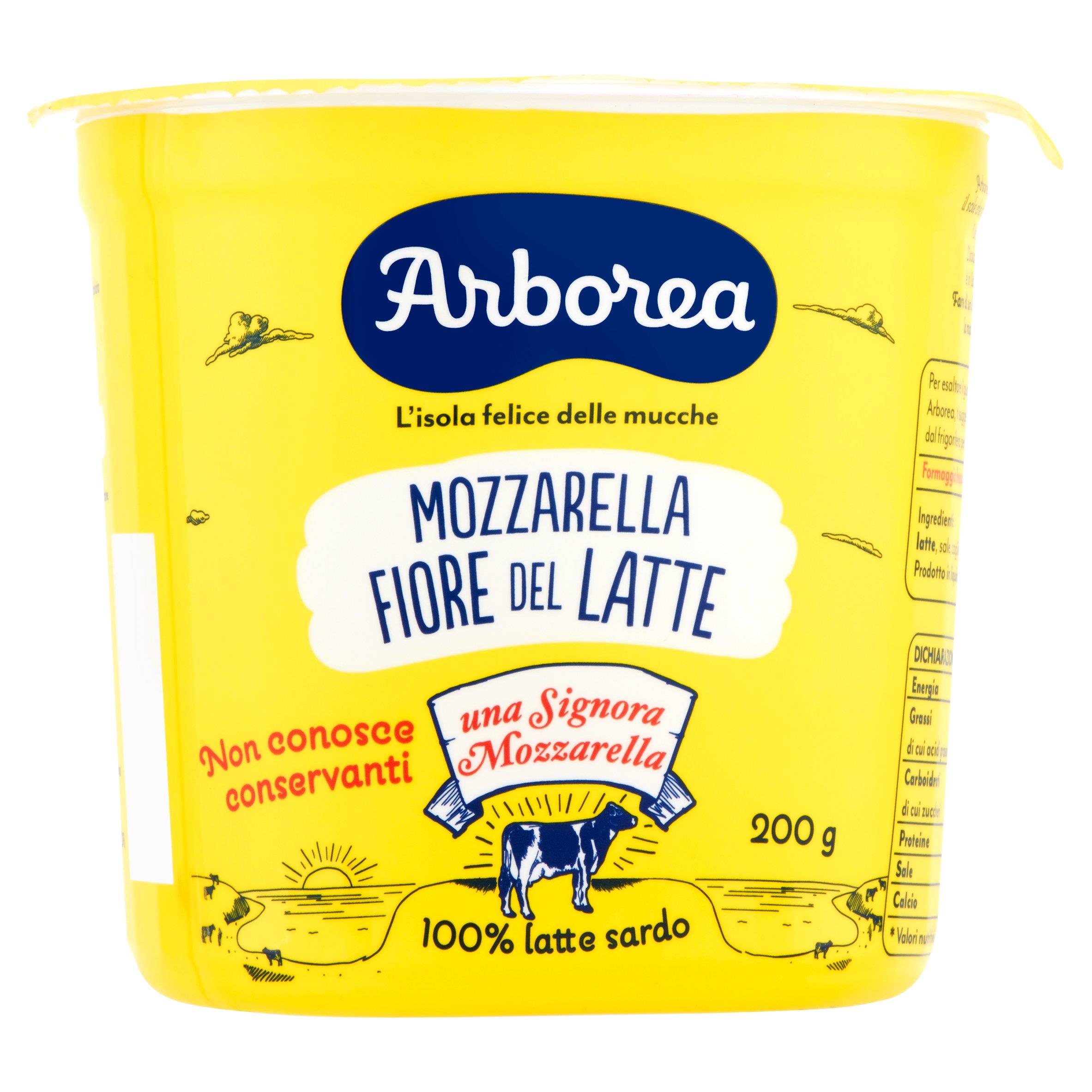 ARBOREA MOZZARELLA FRESCA 200 GR   M