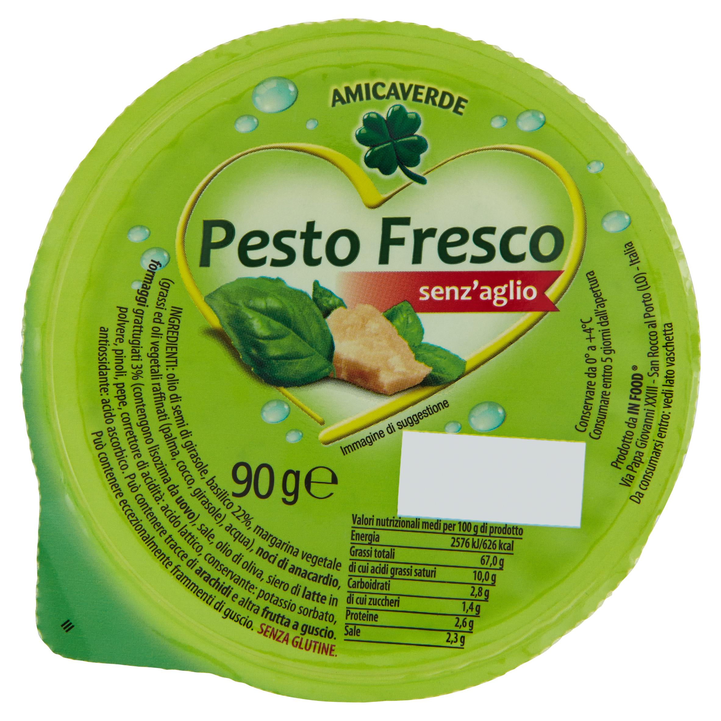 AMICA VERDE PESTO FRESCO SENZA AG  90 GR   M