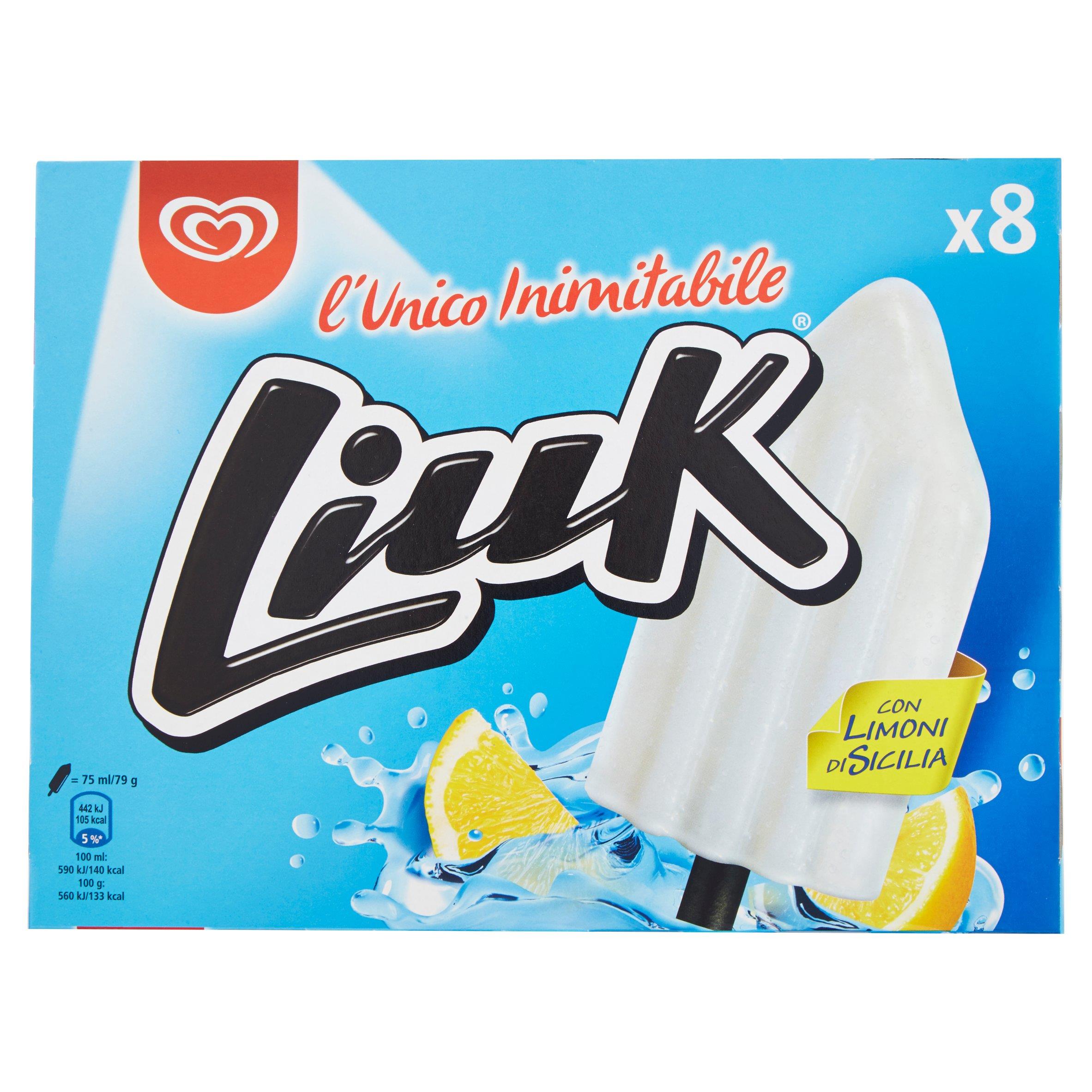 ALGIDA LIUK LIMONE 8 PZ ESTAT   S