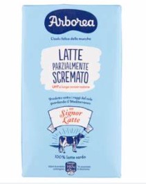 ARBOREA LATTE UHT PS BRIK SENZA TAPP 1 LT   SPOT