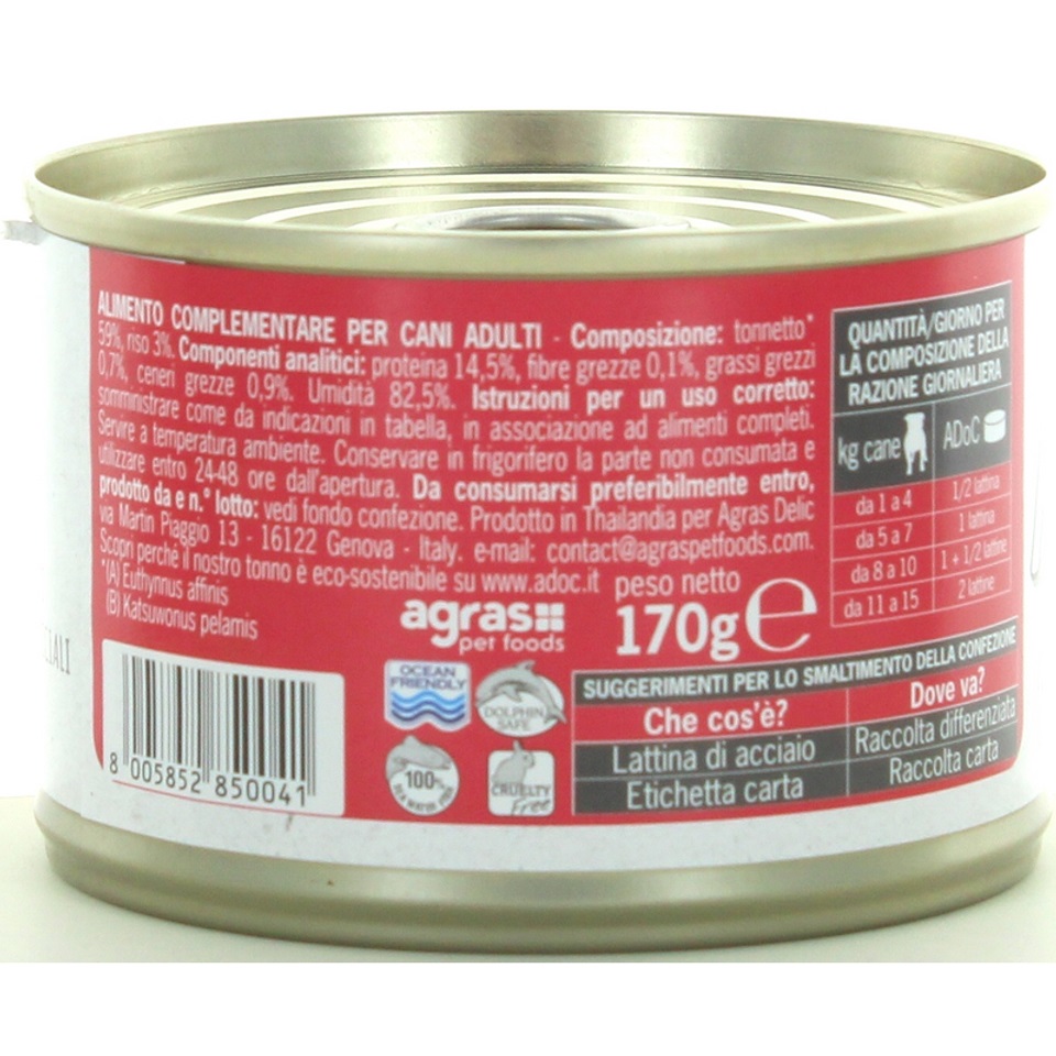 ADOC DOG TRANCET TONNETTO 170 GR   XL