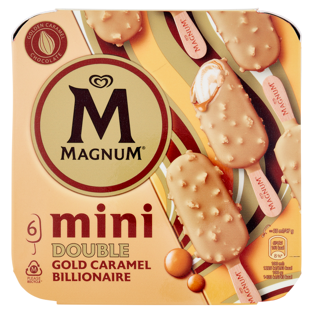 ALGIDA GEL MAGNUM MINI BILL 6 PZ ESTAT   L