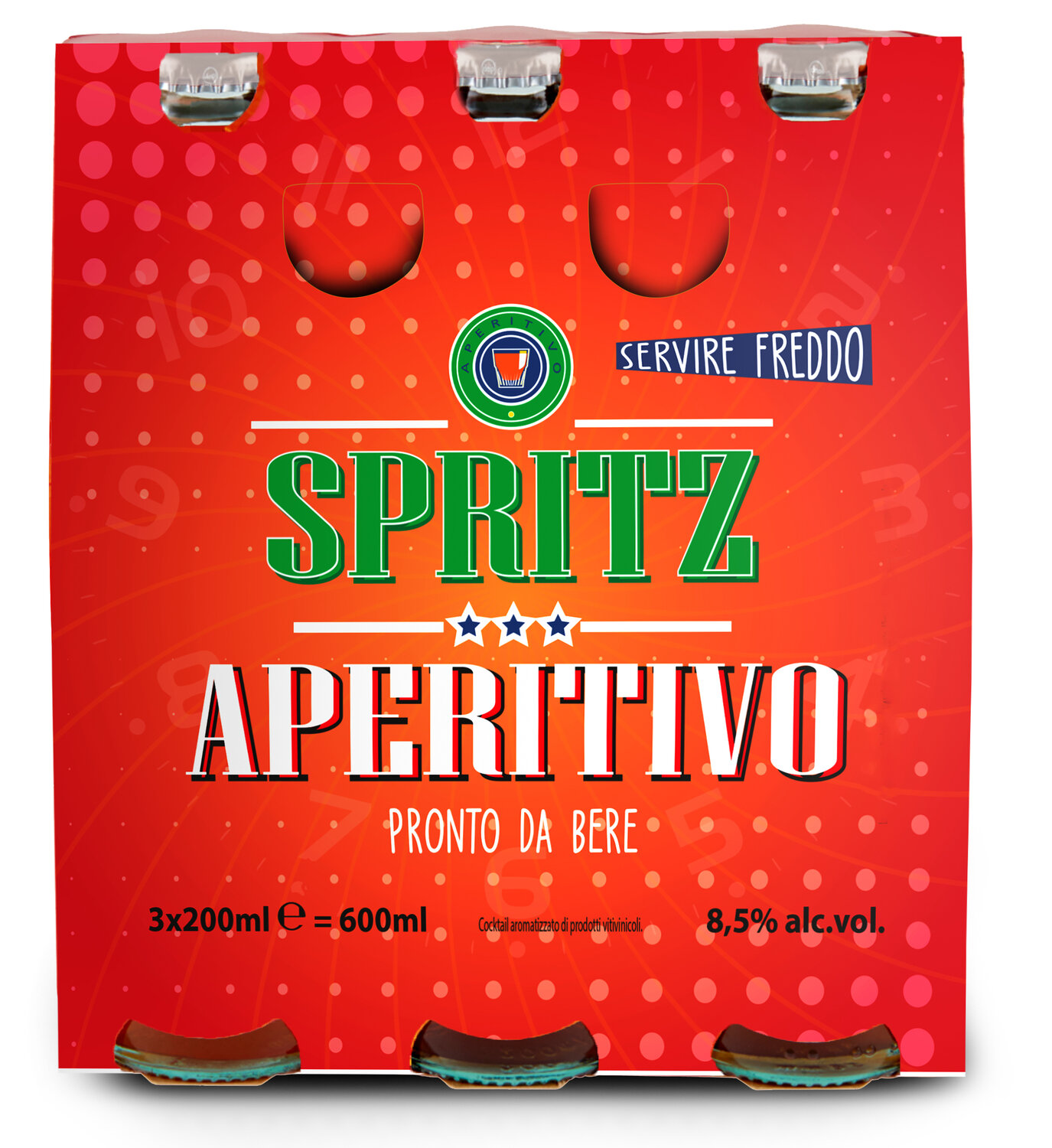 APERITIVO SPRITZ PDB 3X200 ML   L