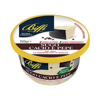 BIFFI SUGO CACIO E PEPE 150 GR   XL