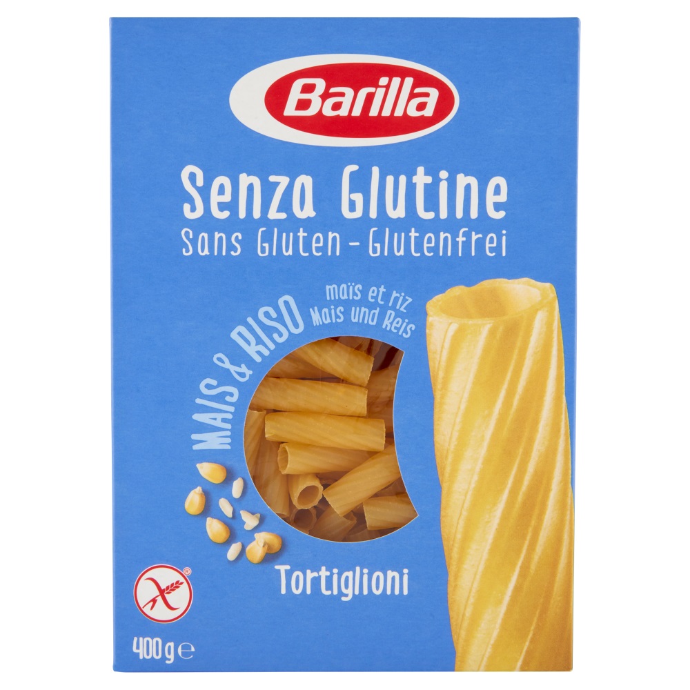 BARILLA SENZA GLUTINE TORTIGLIONI 400 GR   XL