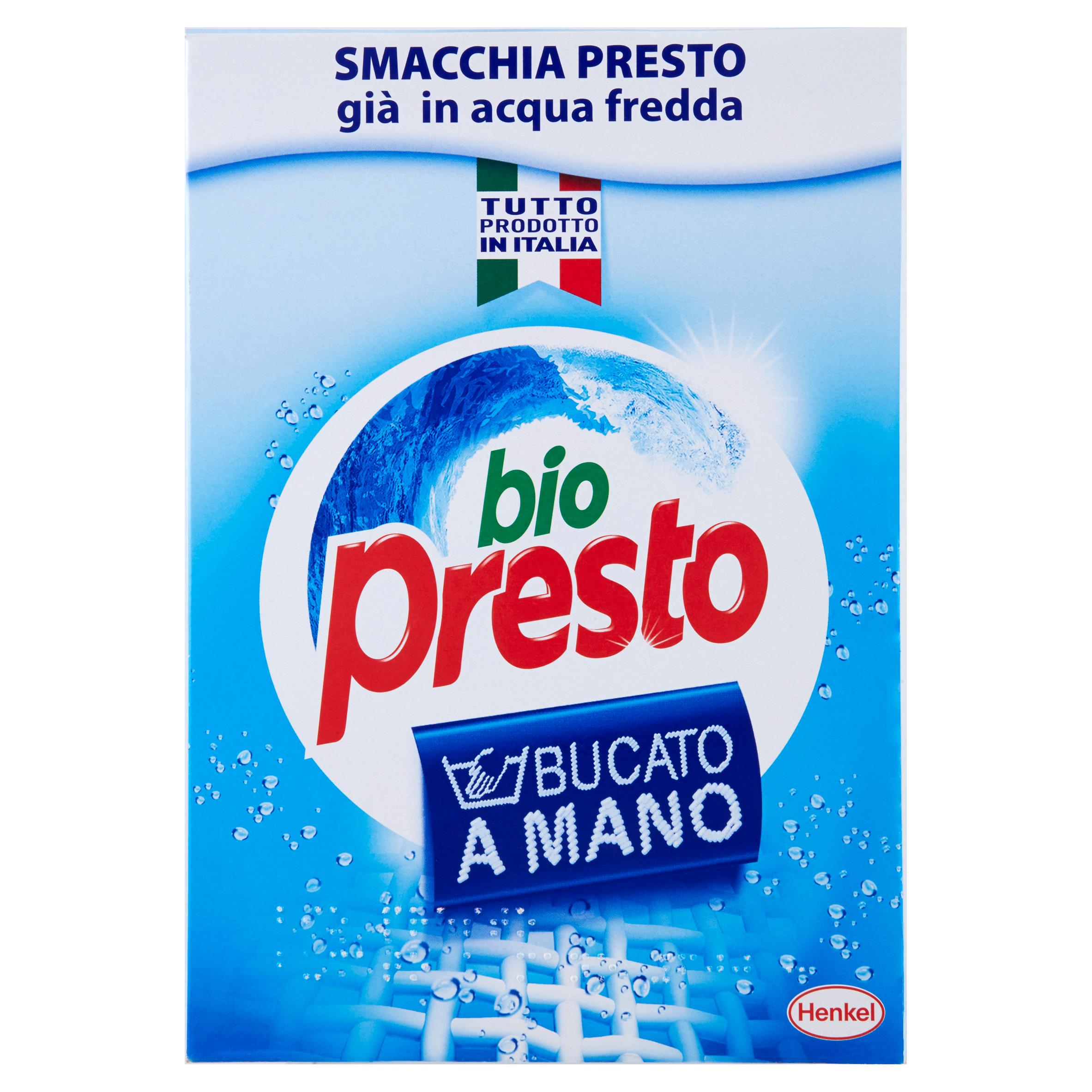 BIO PRESTO POLVERE BUCATO A MANO 600 GR   S