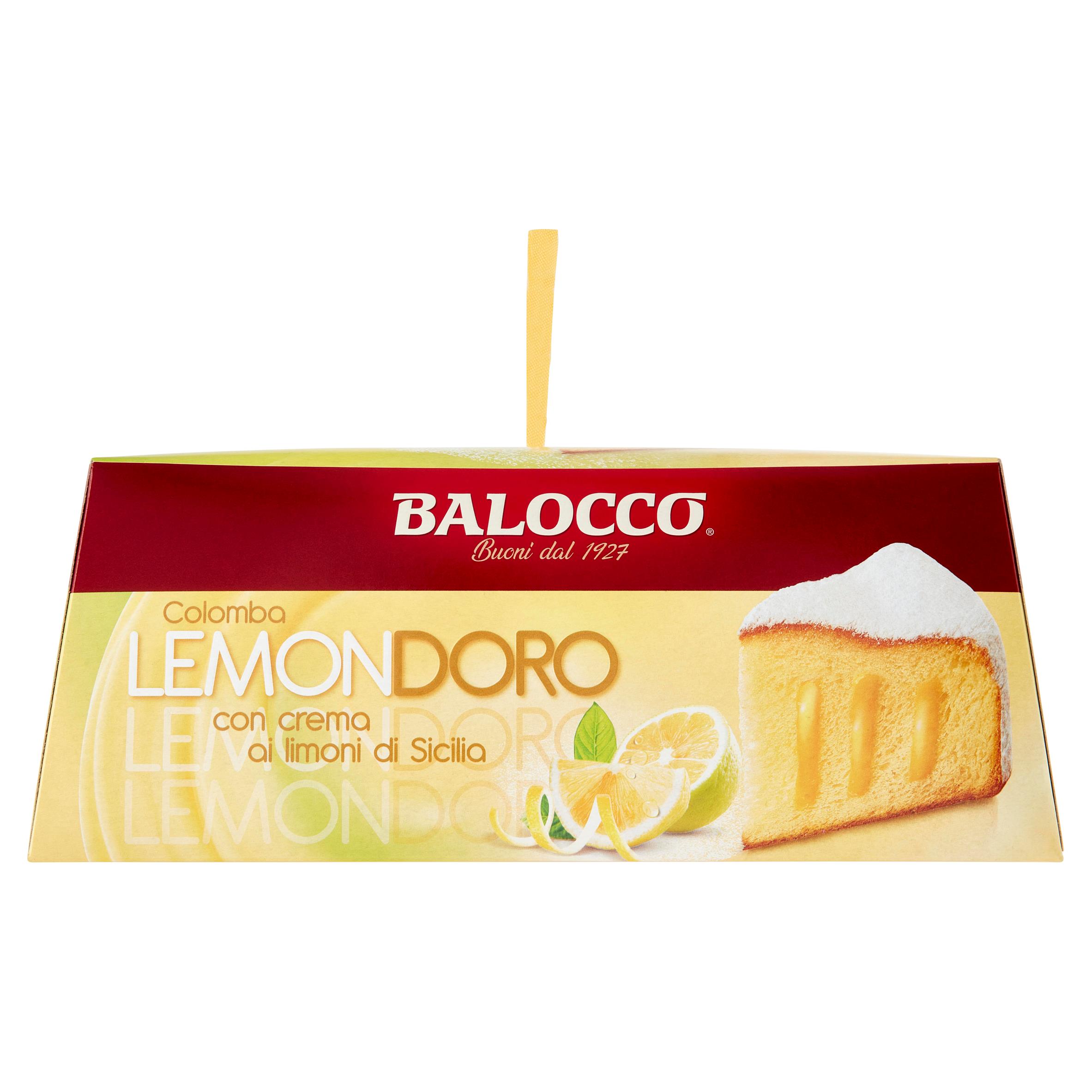 BALOCCO COLOMBA LEMONDORO 750 GR PASQ   M