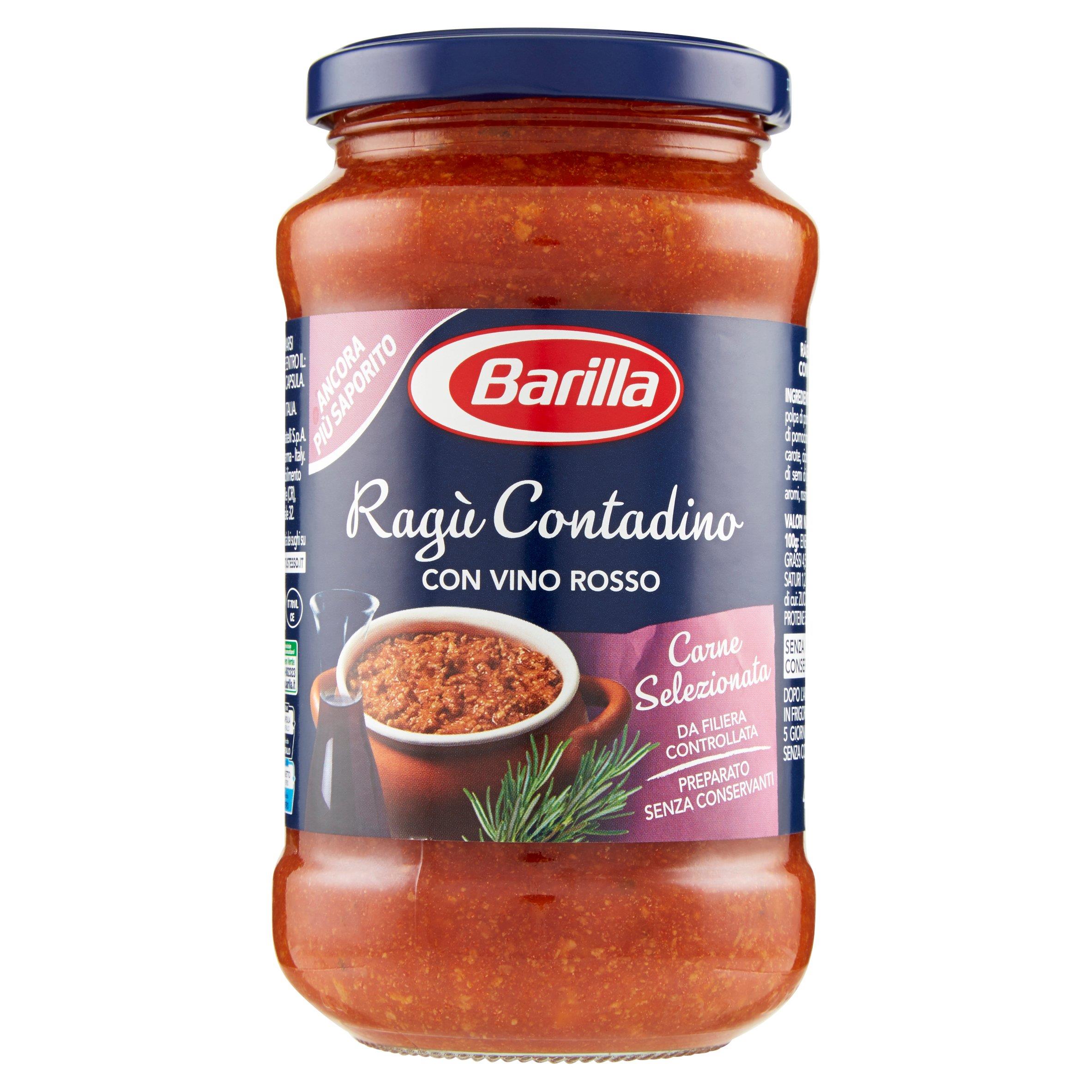 BARILLA RAGU CONTADINA 400 GR   S