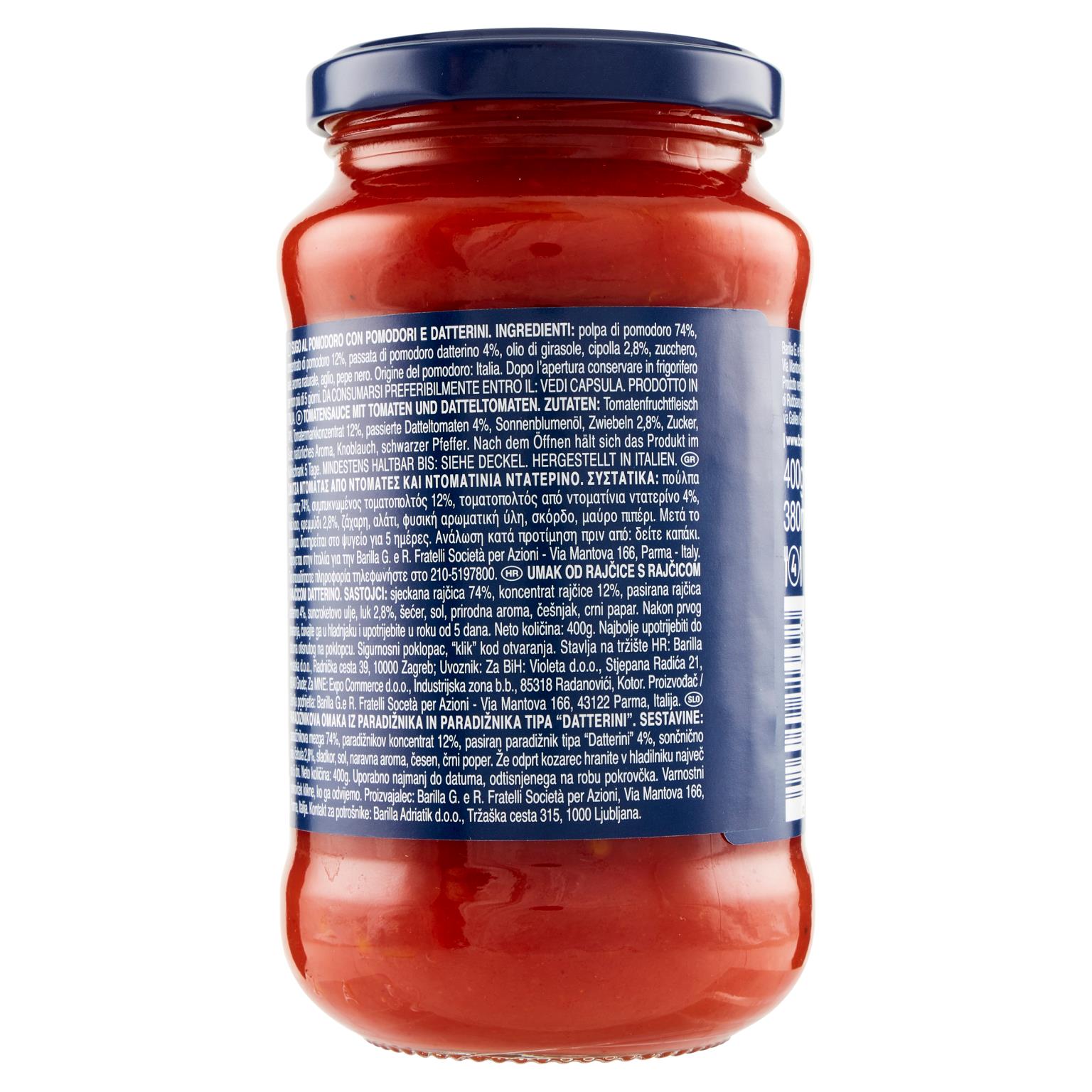 BARILLA SUGO POMODORO 400 GR   M