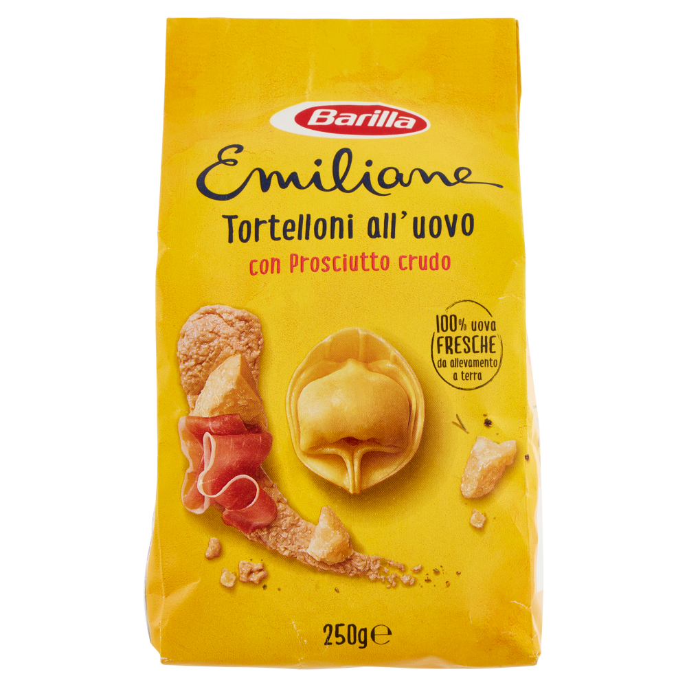 BARILLA TORTELLONI CRUDO PARMA 250 GR   XL