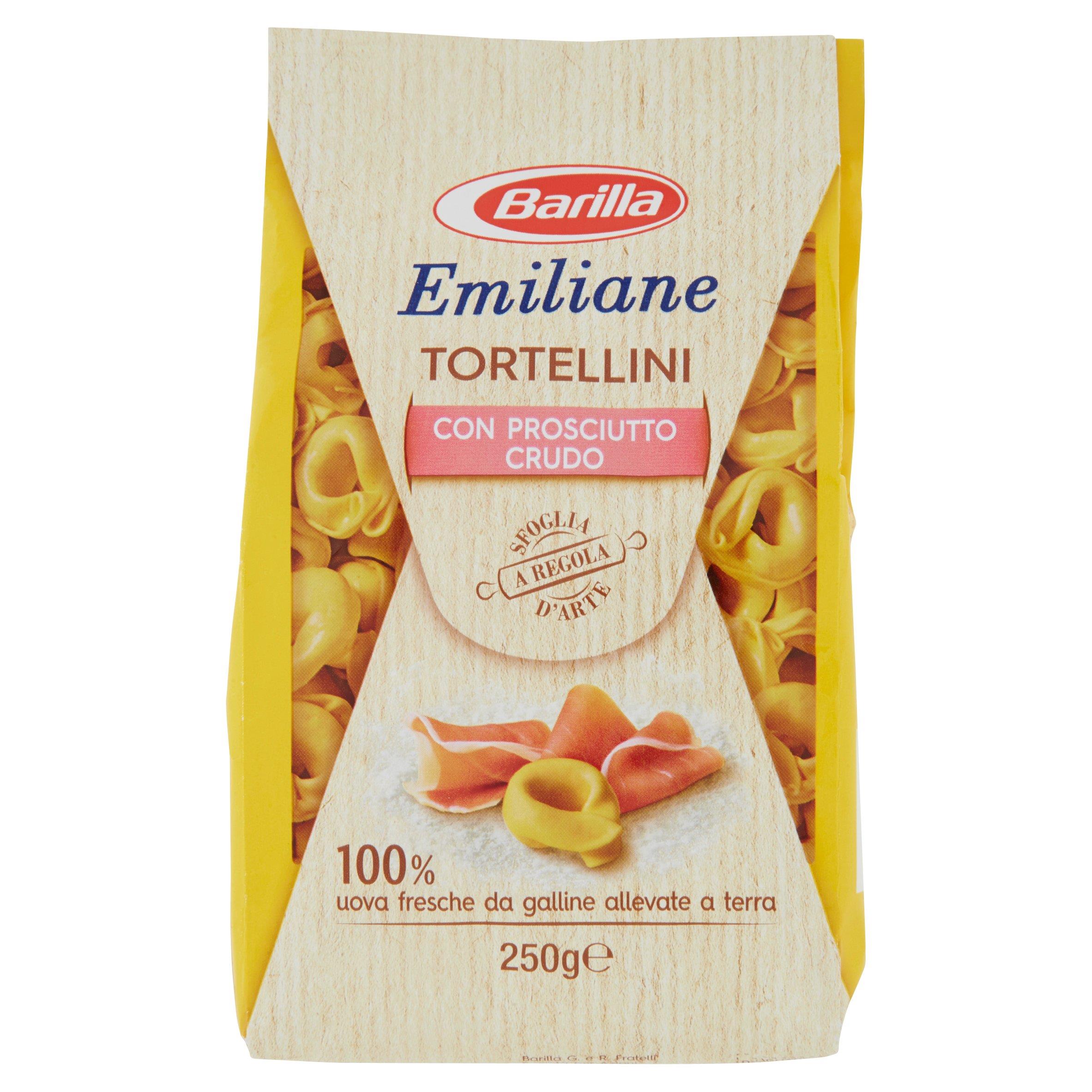 BARILLA TORTELLINI PROSCIUT CRUDO 250 GR   S