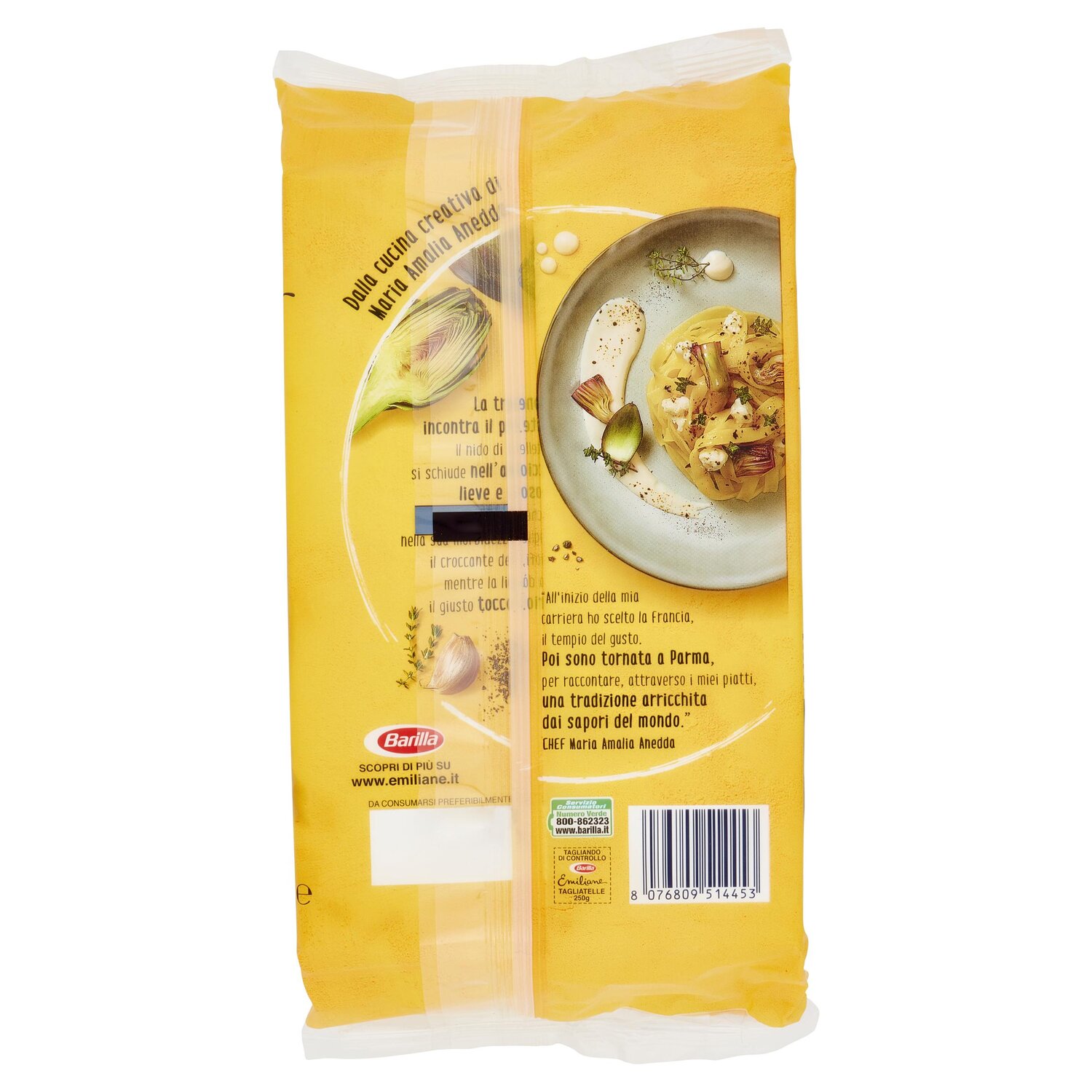 BARILLA EMILIAN PASTA 174 TAGLIATELLE 250 GR   S