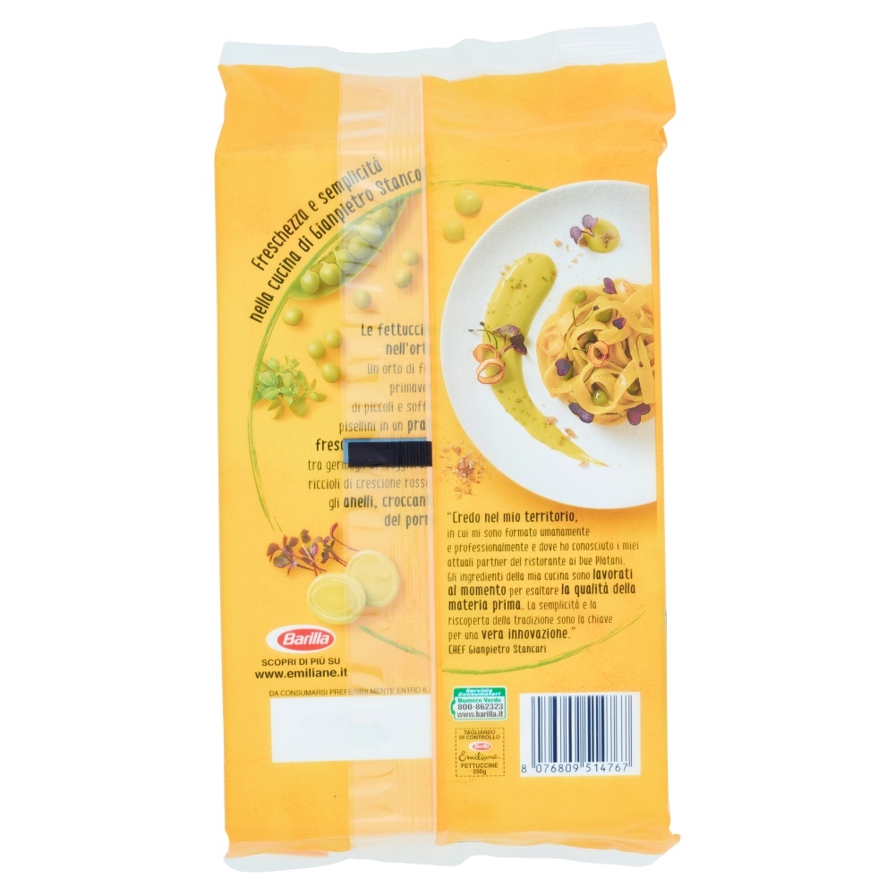 BARILLA PASTA EMILIANE FETTUCCINE 175 250 GR   S