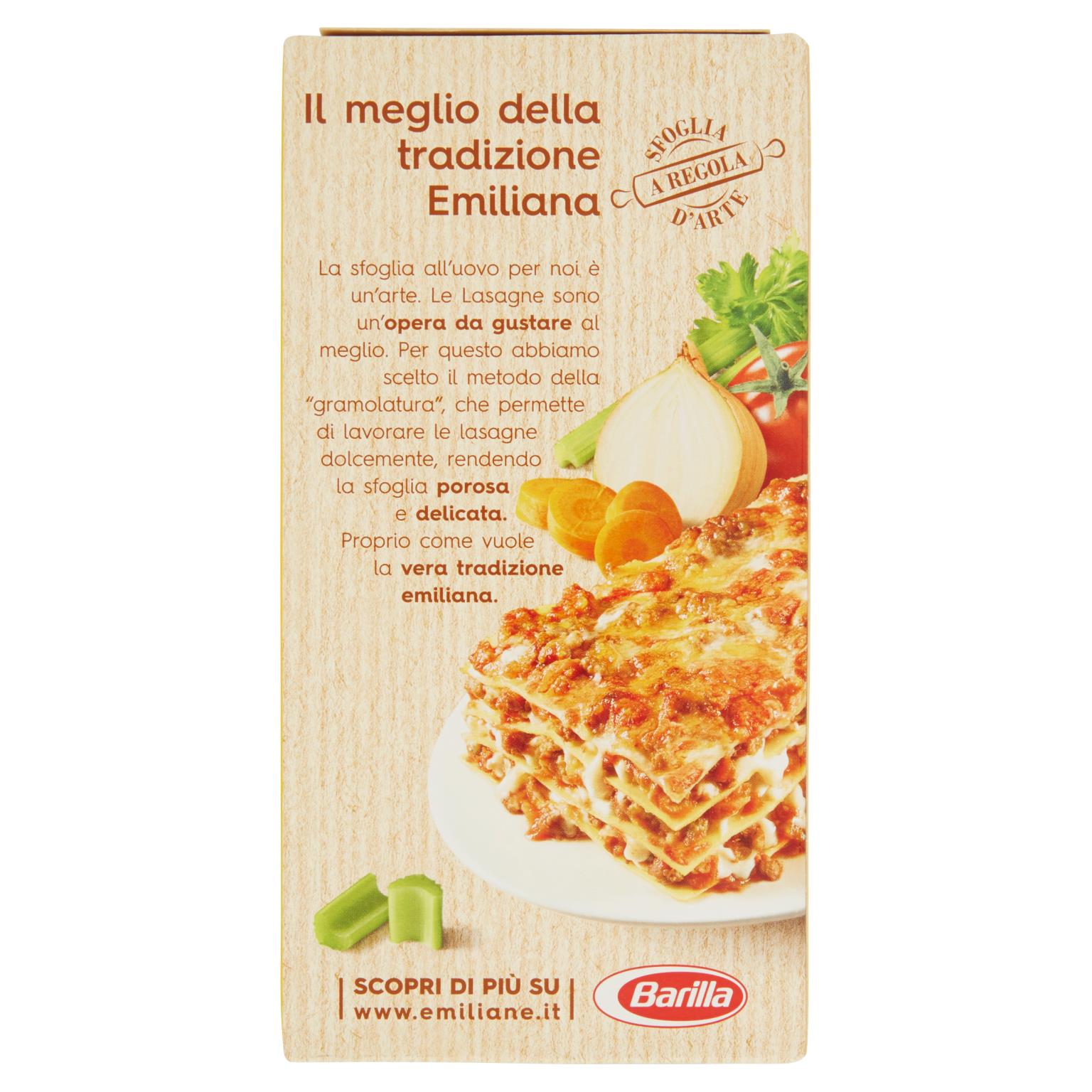 BARILLA LASAGNE ALLUOVO 199 500 GR   S