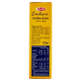 BARILLA PASTA UOVO FARF/INE 114 250 GR   M