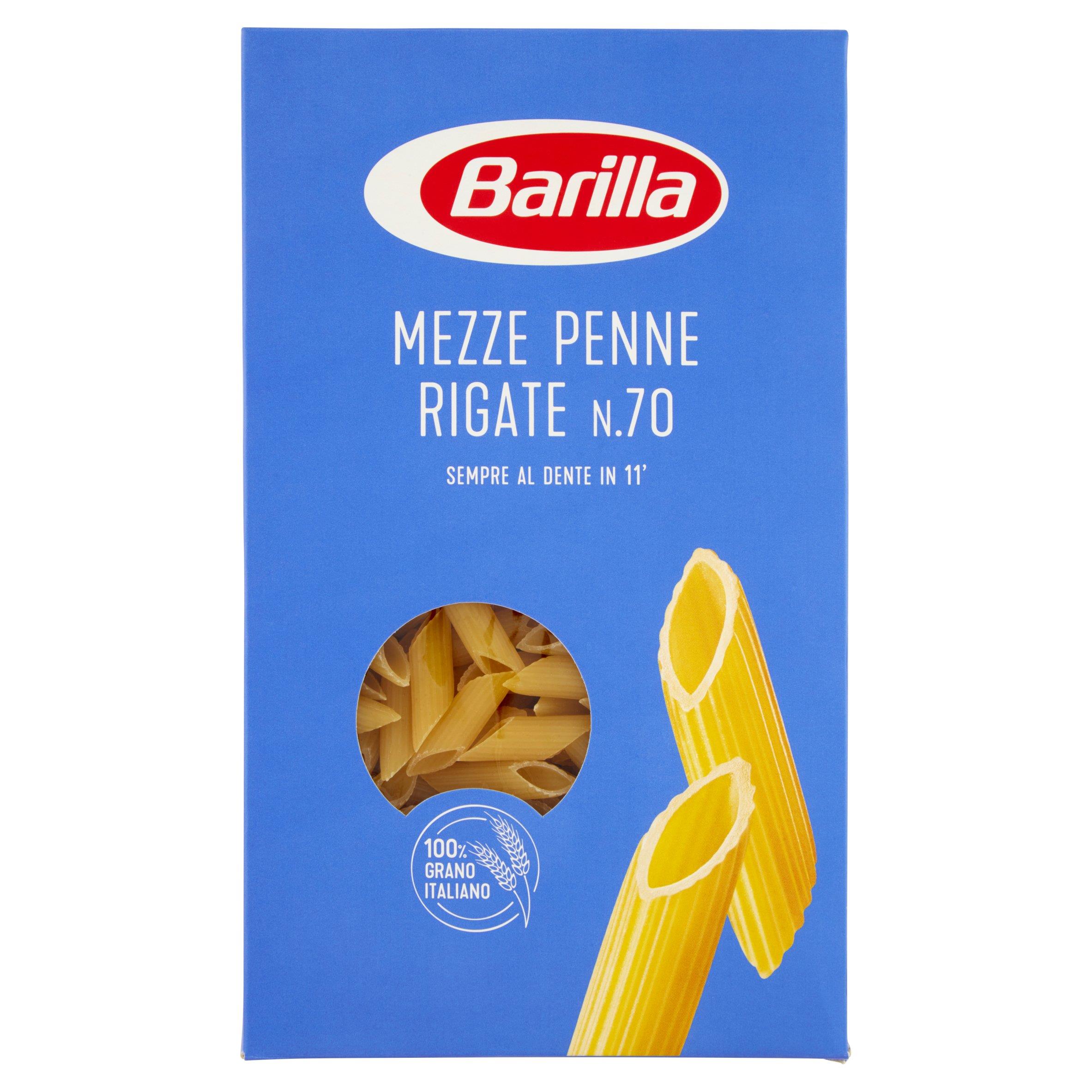 BARILLA PASTA 70 MEZZE PENNE 500 GR   S