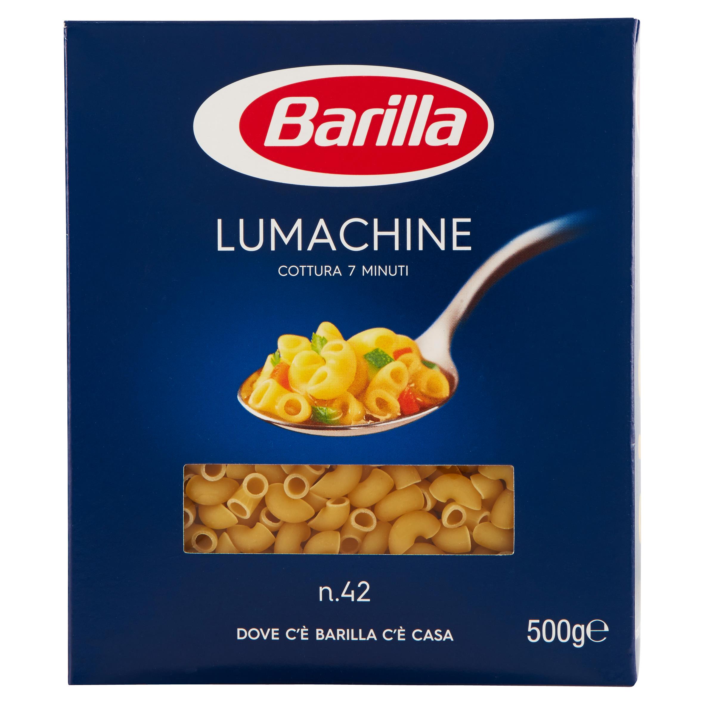 BARILLA PASTA 42 LUMACHINE 500 GR   M