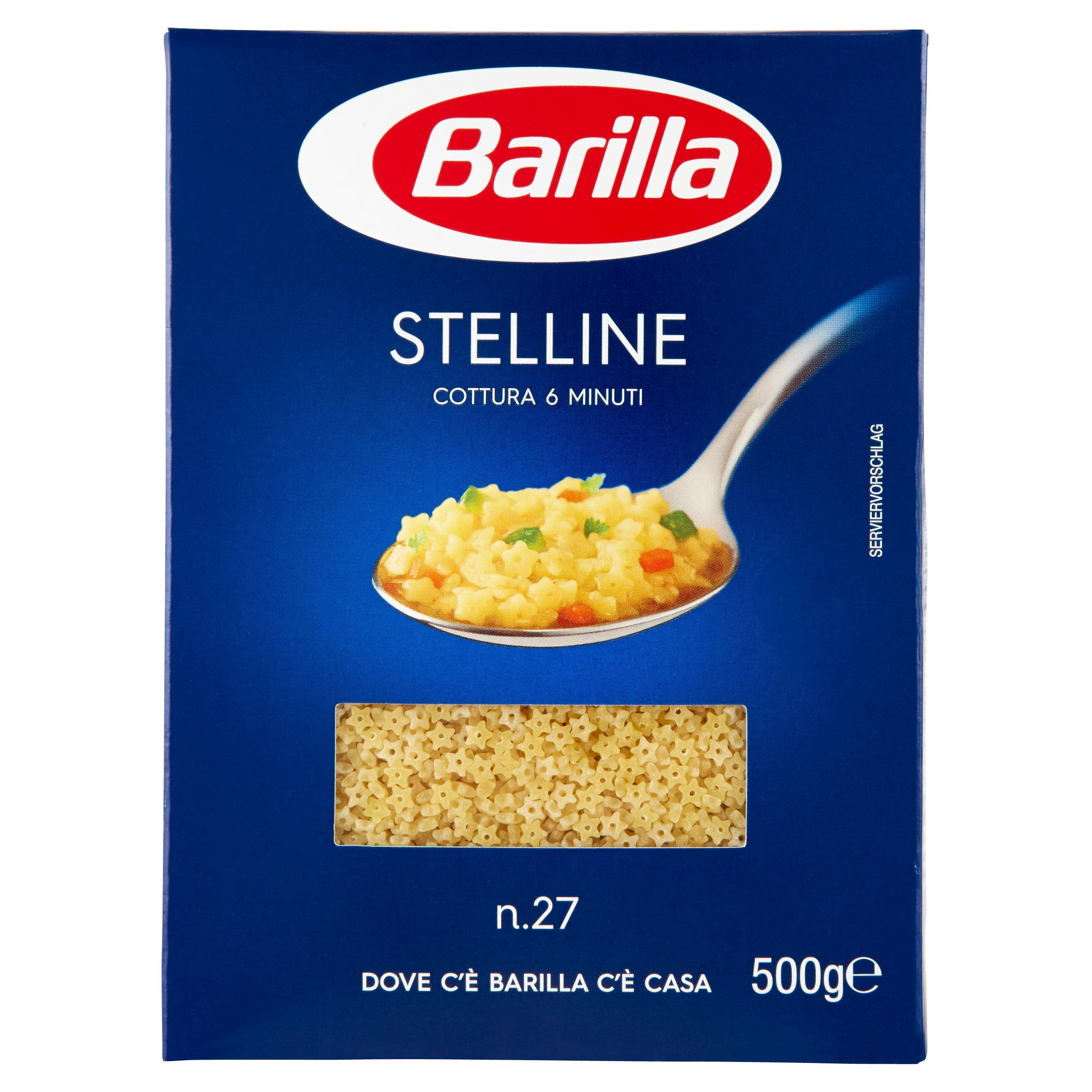 BARILLA PASTA 27 STELLINE 500 GR   S