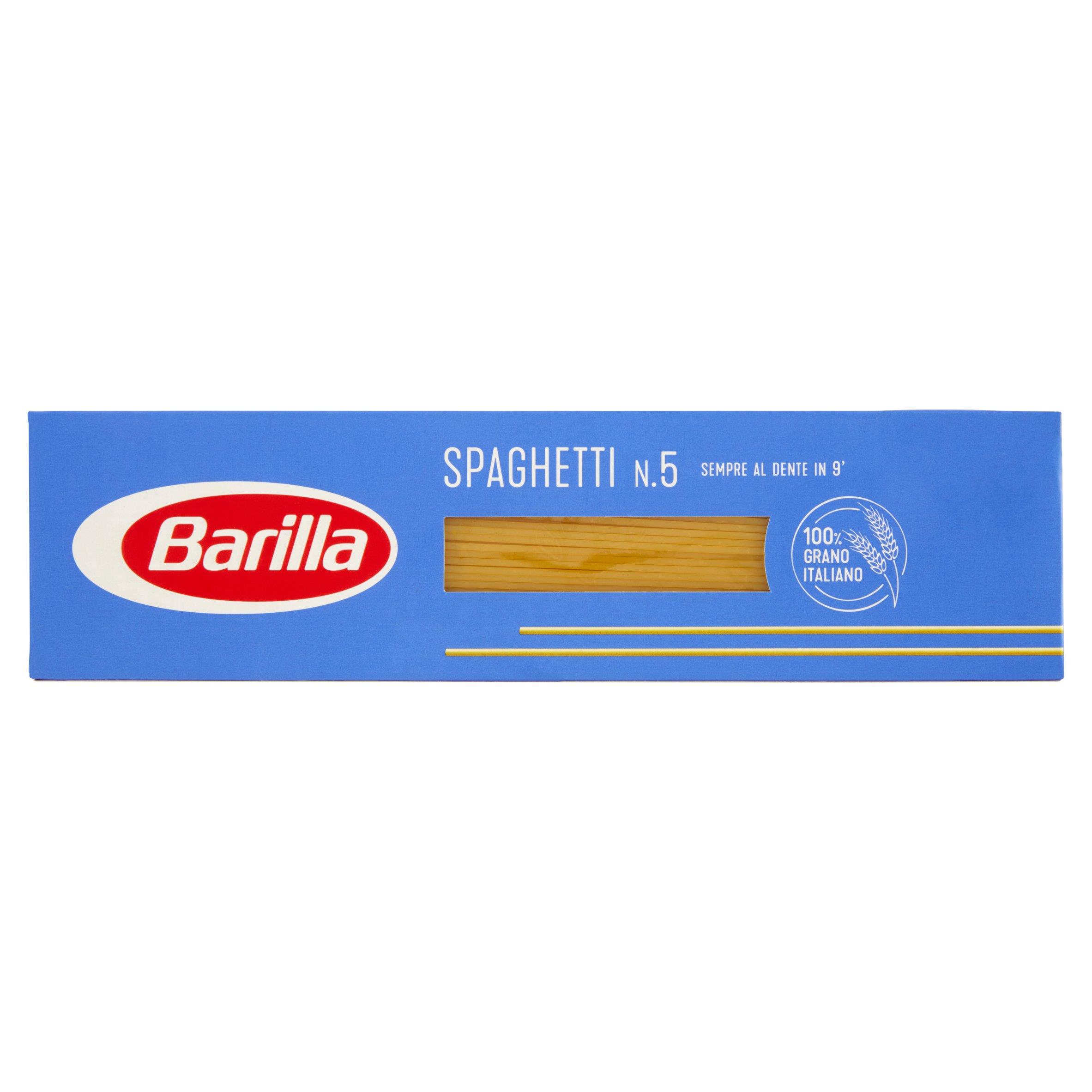 BARILLA PASTA 5 SPAGHETTI 500 GR   S