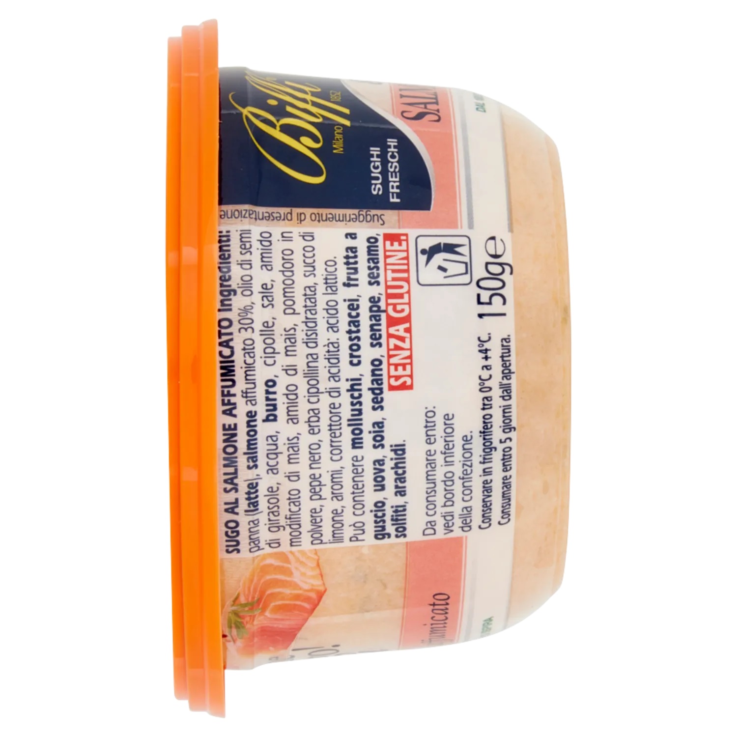 BIFFI SUGO FRESCO SALMONE 150 GR   XL