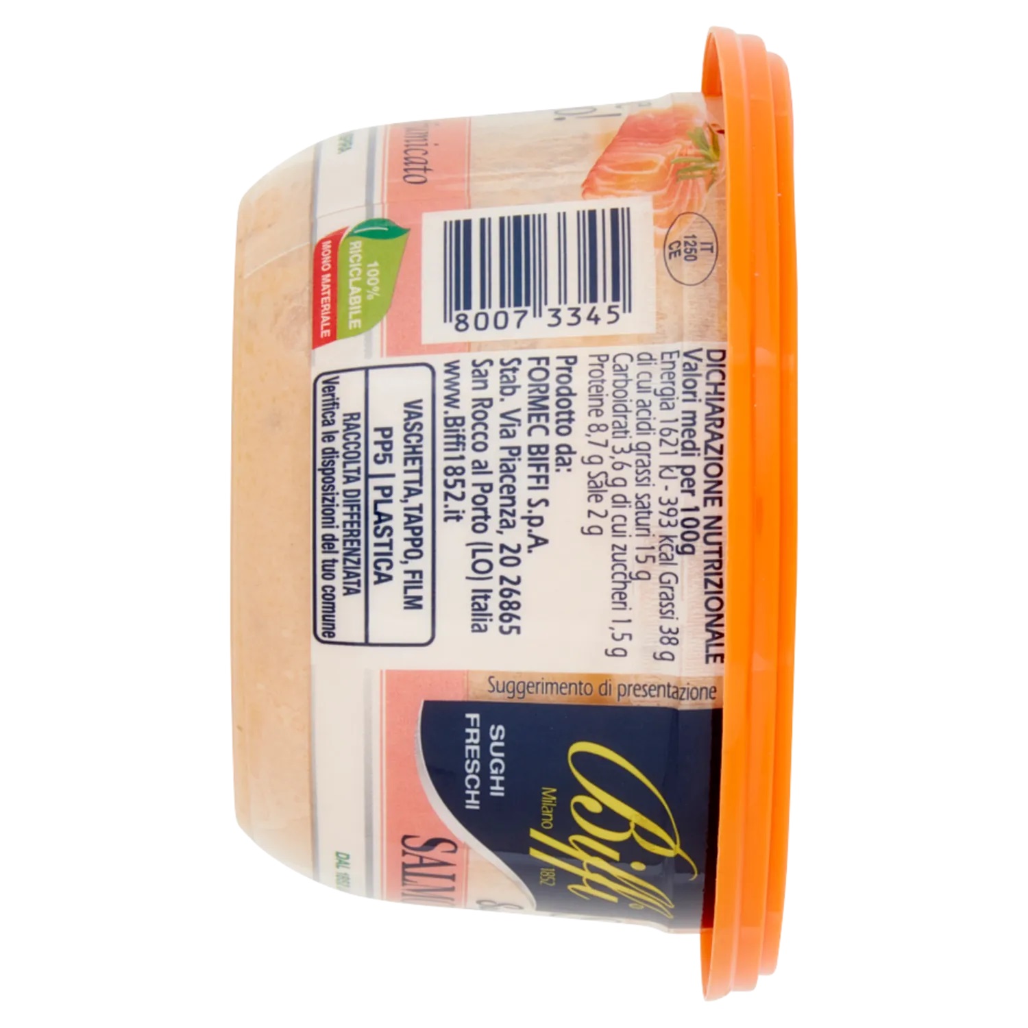 BIFFI SUGO FRESCO SALMONE 150 GR   XL