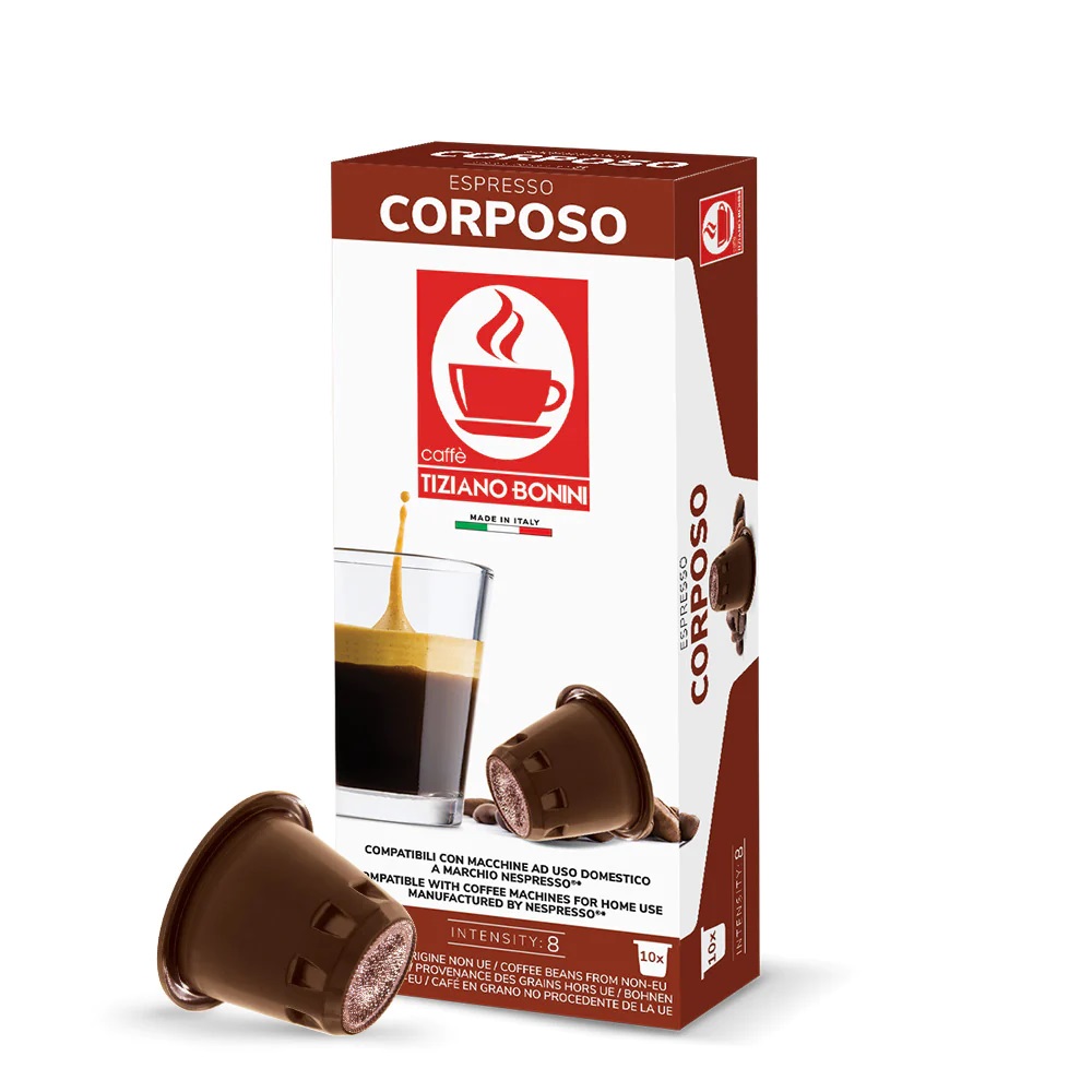 BONINI CAPS NESPRESSO CORPOSO 10 PZ   S