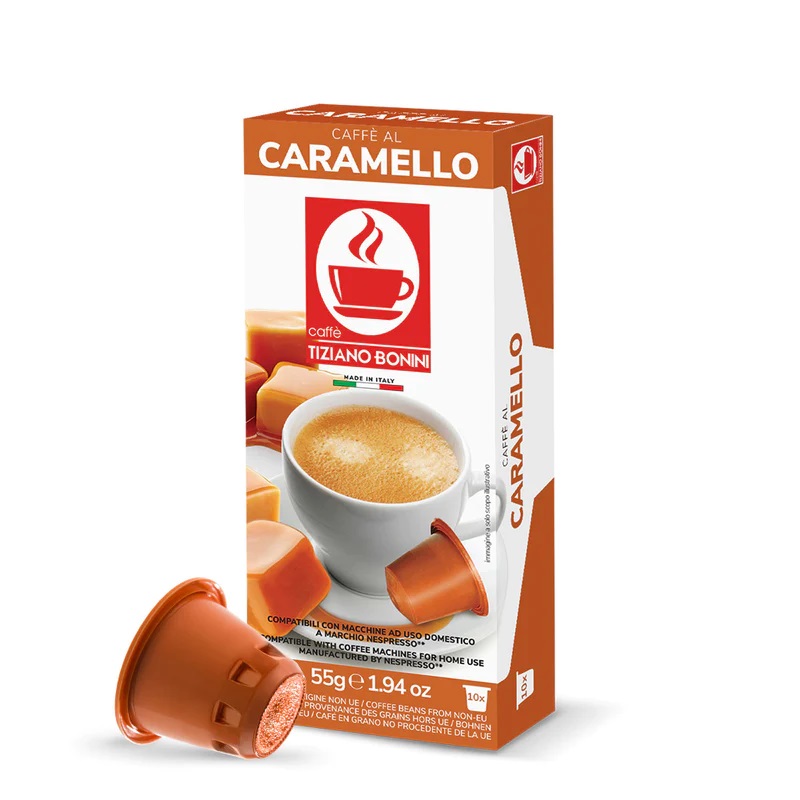 BONINI    CAPS NESPRESSO CAFFE CARAMELLO 10 PZ   M