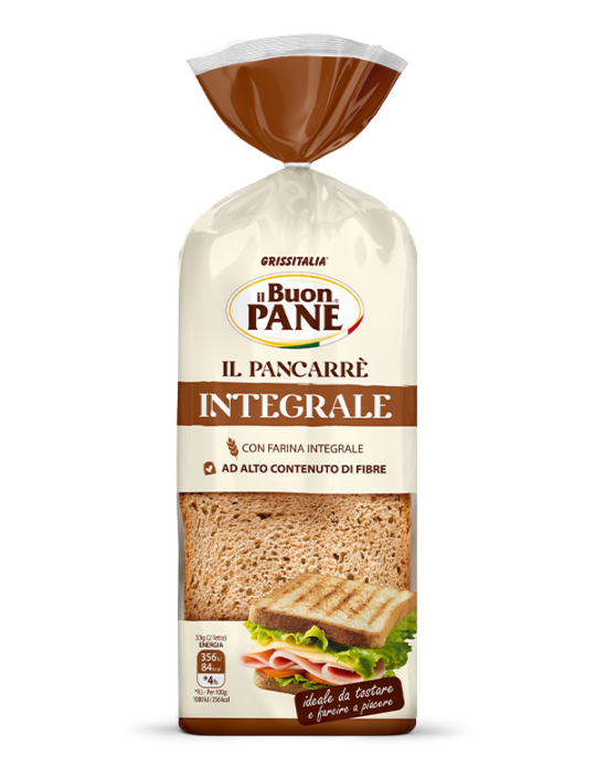 BUON PANE PANE CARRE INTEGRALE 330 GR   M