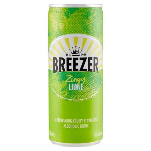 BACARDI BREEZER LIME LAT 25 CL   XL