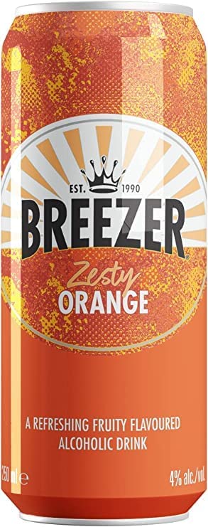 BACARDI BREEZER ORANGE LAT 25 CL   M