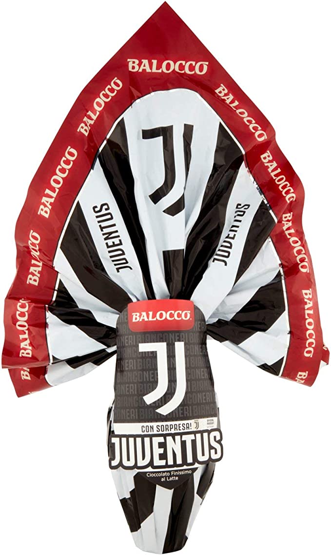 BALOCCO UOVO LATTE JUVE 320 GR PASQ   XL