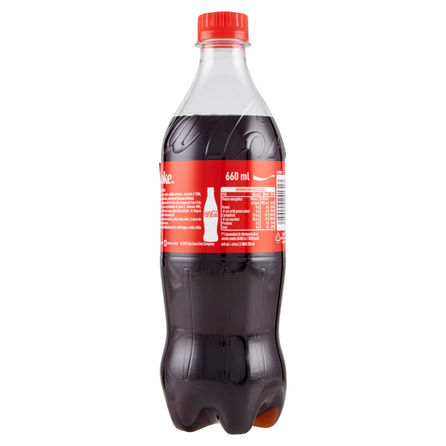 COCA COLA PET 660 ML   S