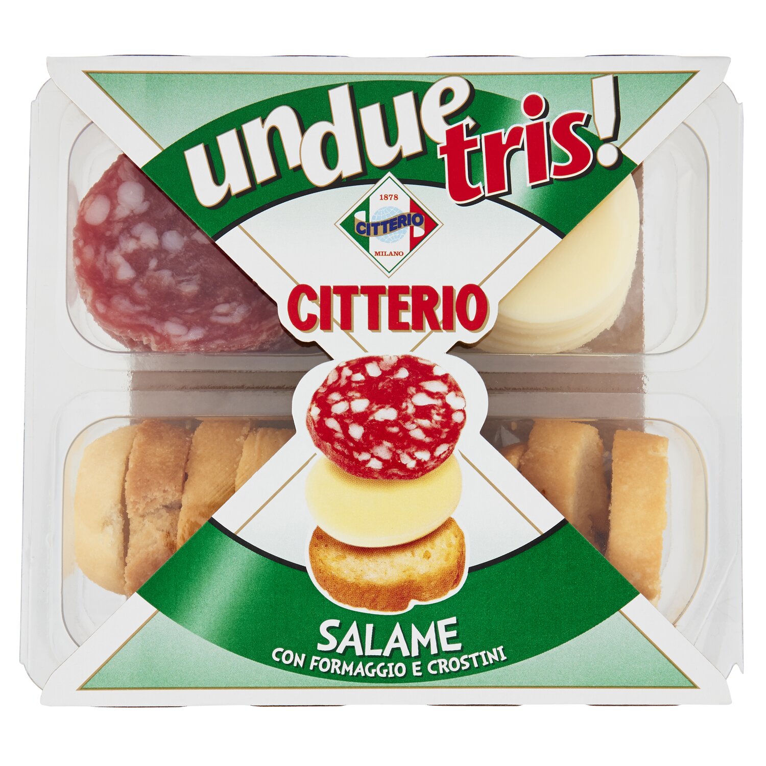 CITTERIO UNDUETRIS MER SALAME FOR CROS   M