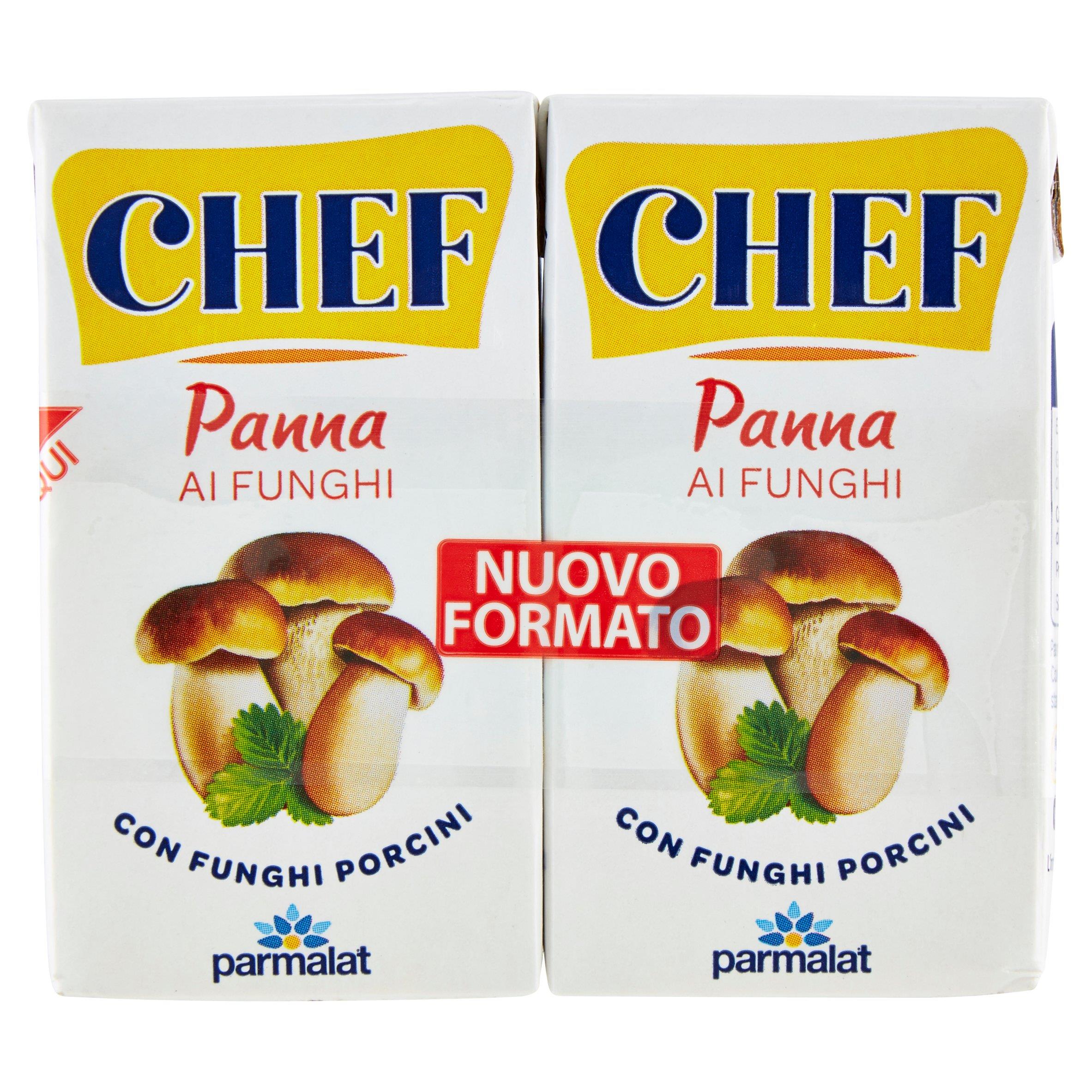 CHEF PANNA FUNGHI 2X125 ML   XL