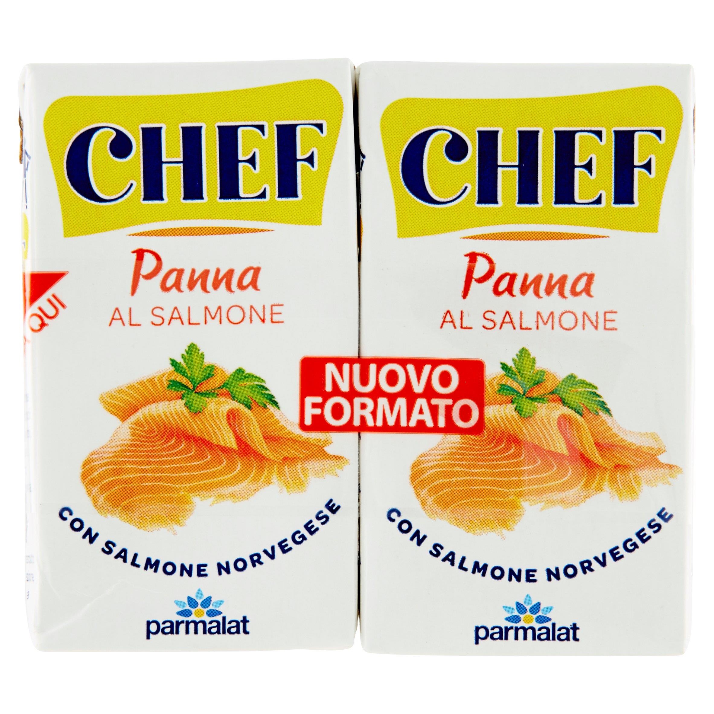 CHEF PANNA SALMONE 2X125 ML   L