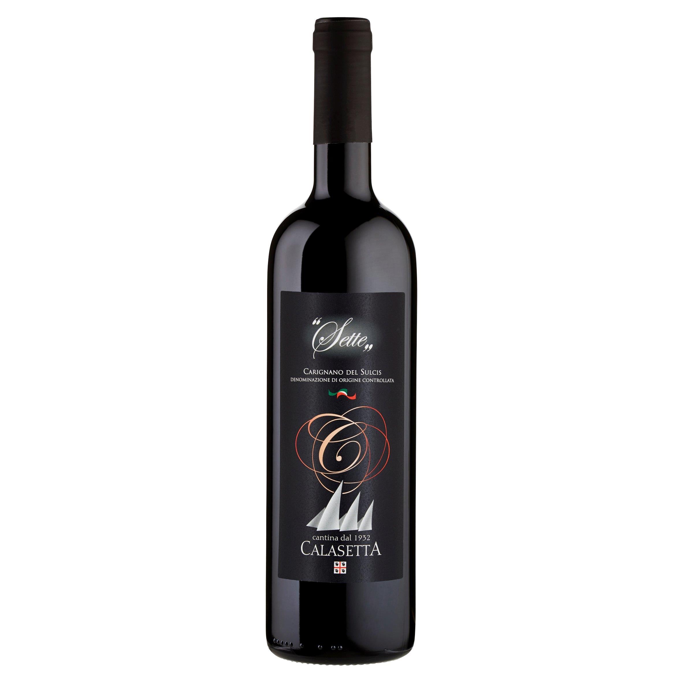 CARIGNANO SETTE CALASETTA DOC 750 ML   M