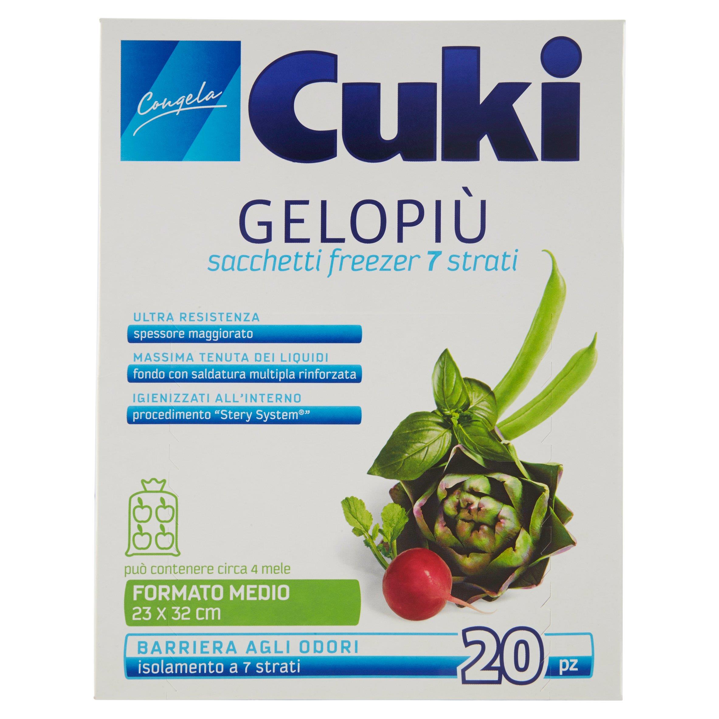 CUKI SACCHETTI GELO MEDI 20 PZ   S