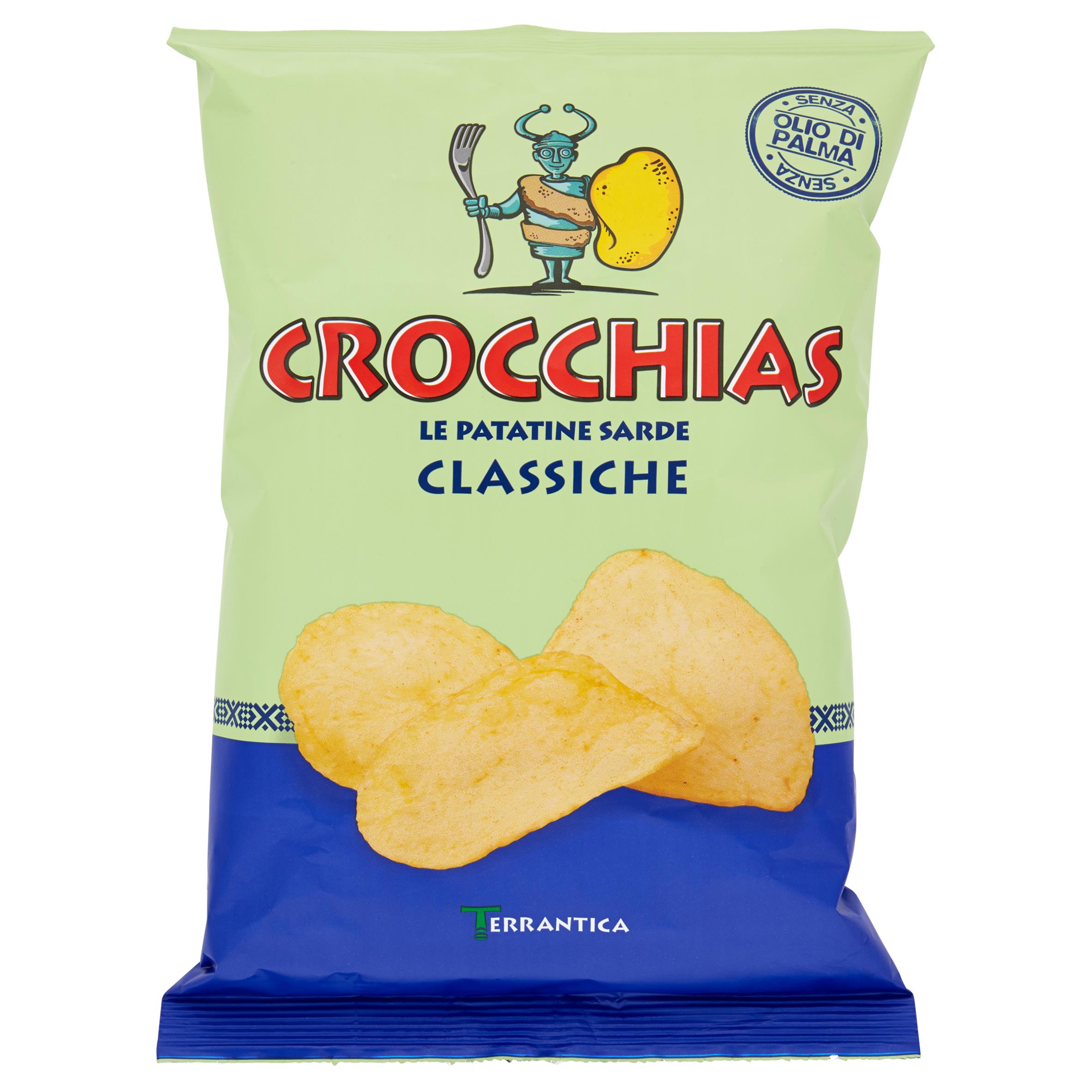 CROCCHIAS PATATINE TRADIZIONALI 90 GR   S