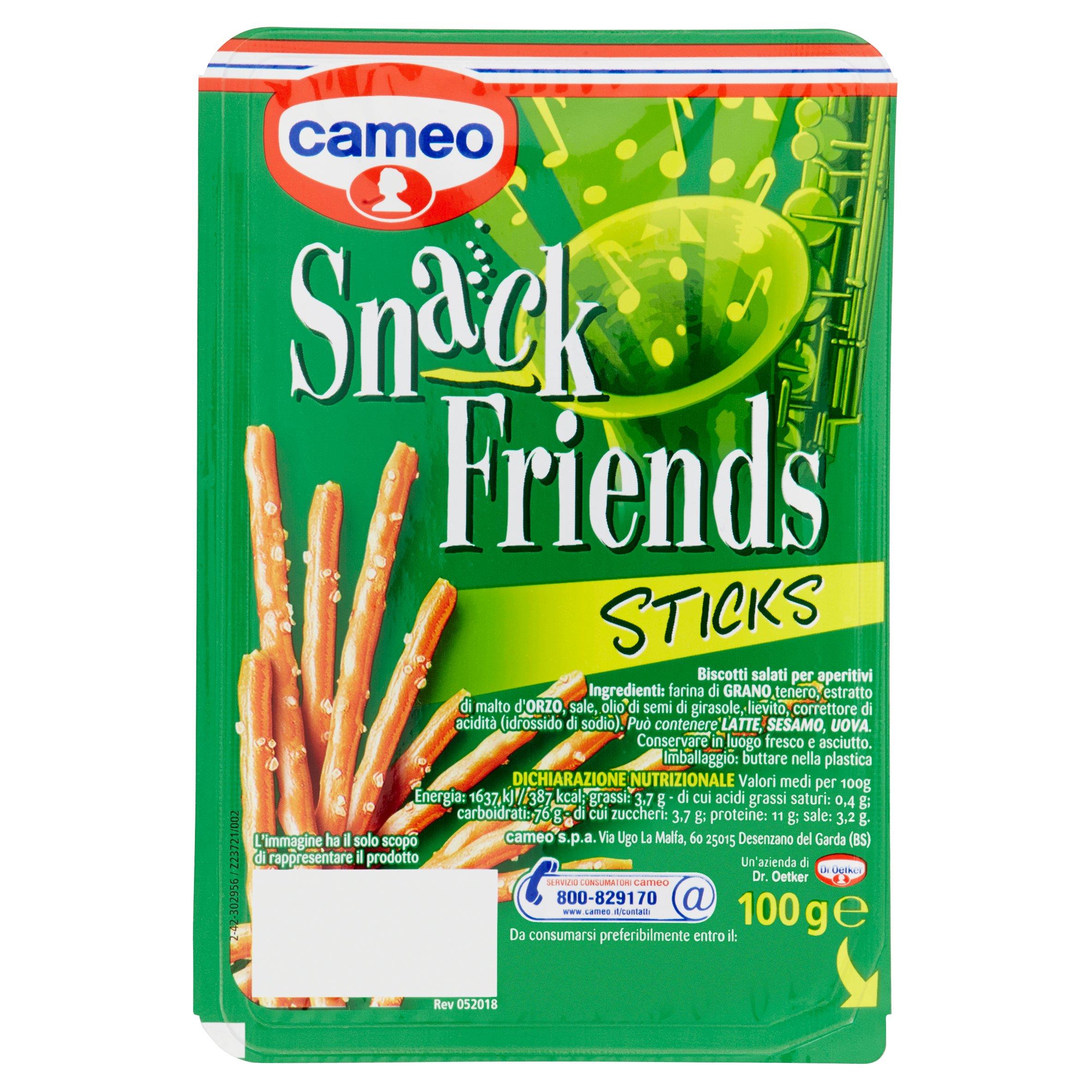 CAMEO SALATINI STICKS 100 GR   S