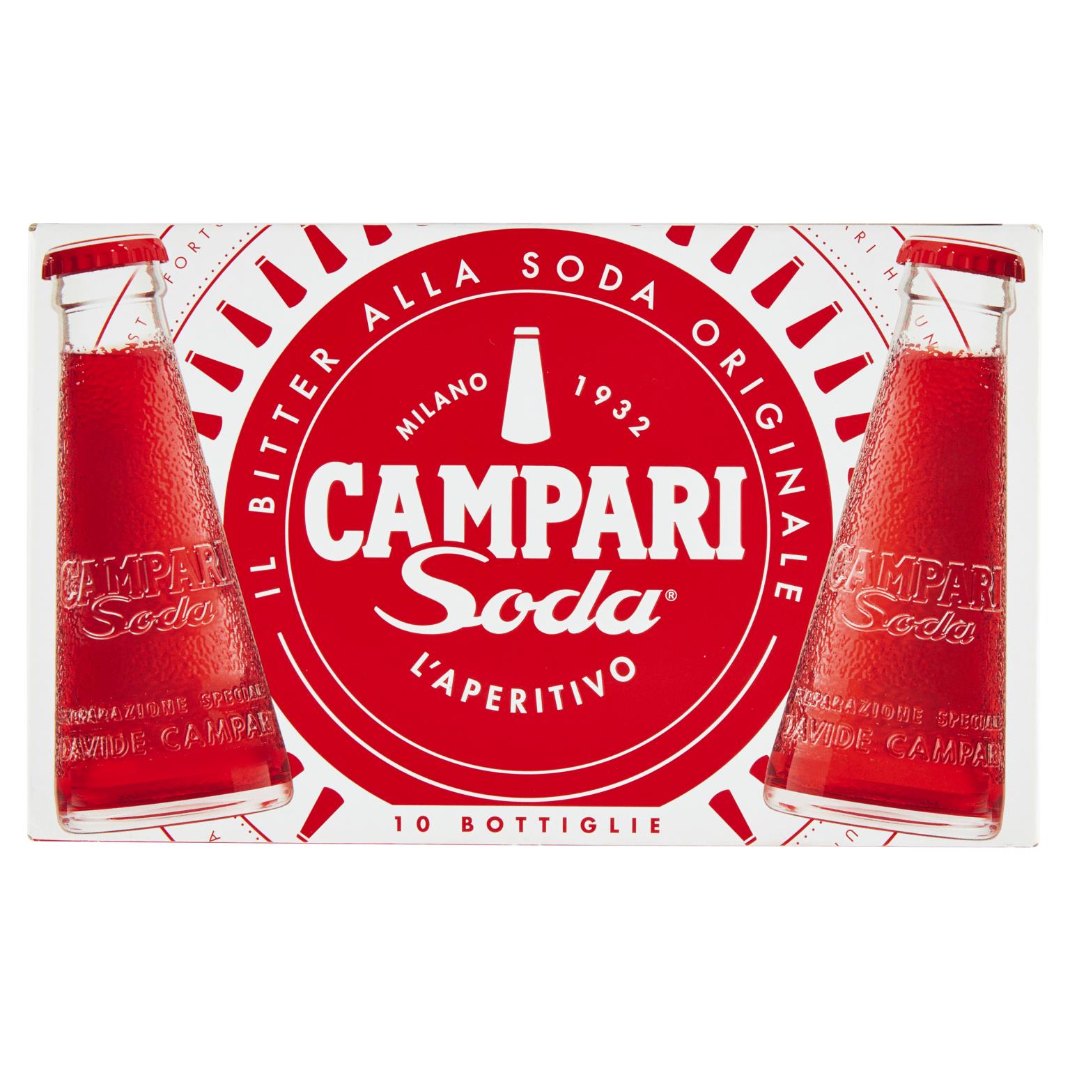 CAMPARI SODA VALIG  10 PZ   S