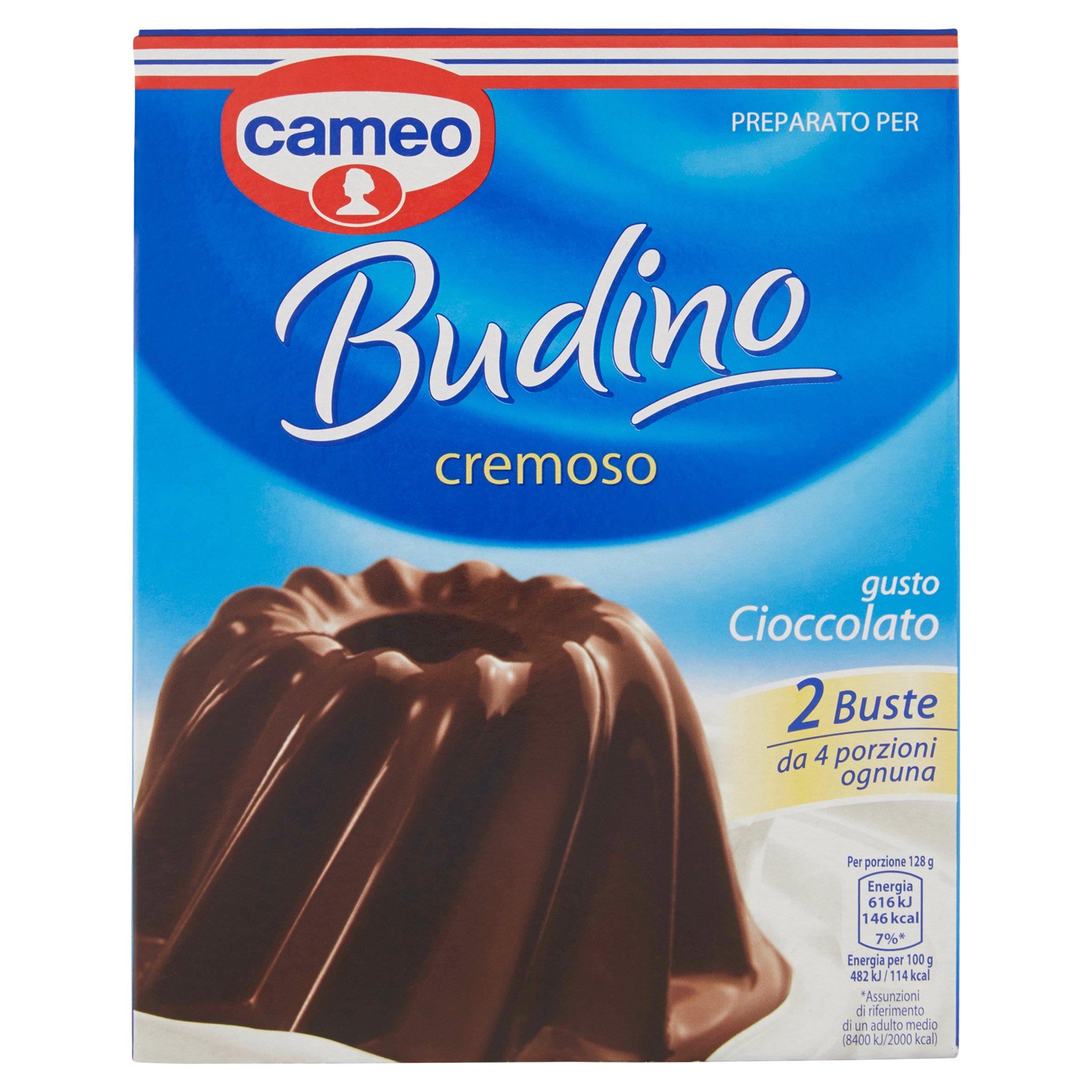 CAMEO BUDINO CIOCCOLATO 2 PZ   M