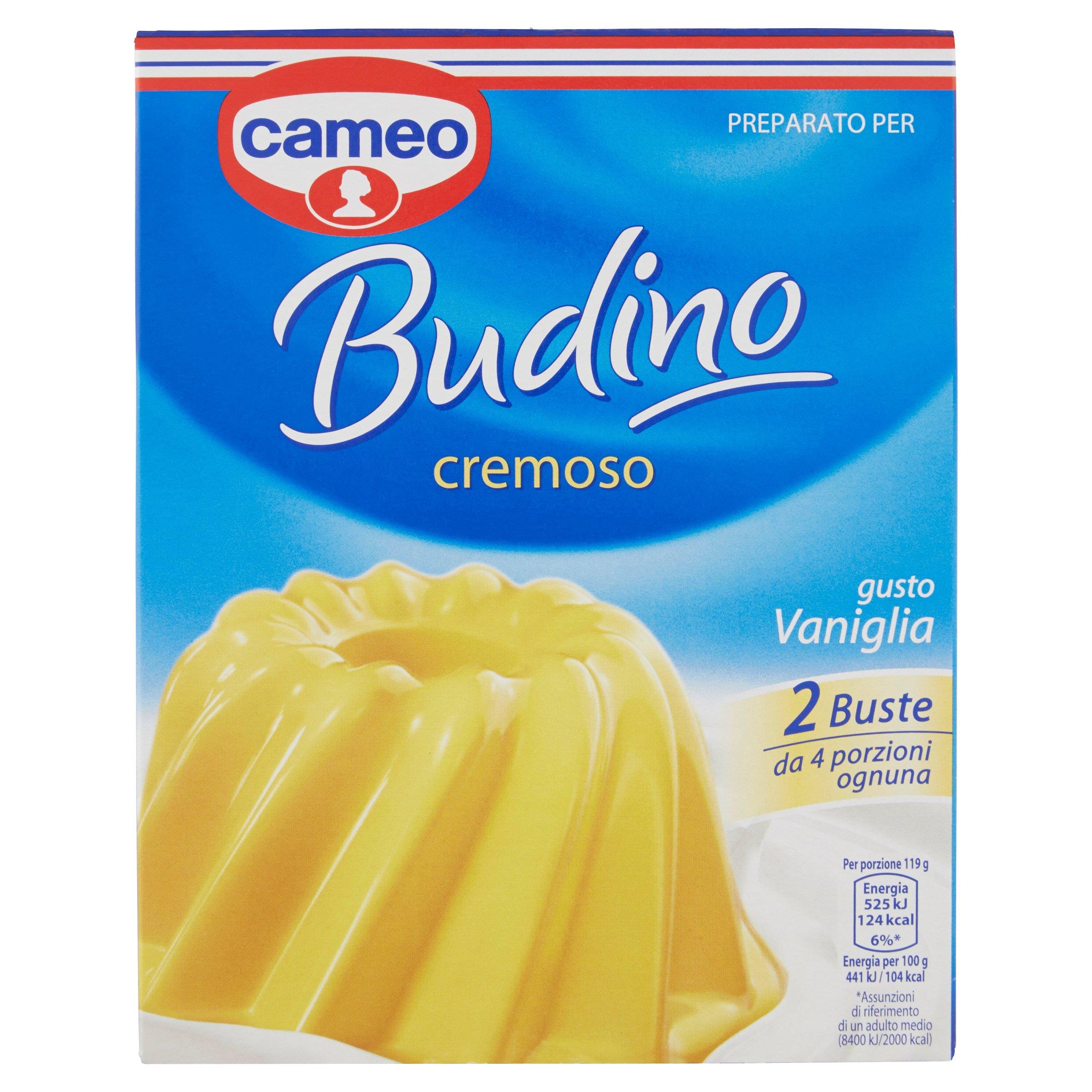 CAMEO BUDINO VANIGLIA 2 PZ   M