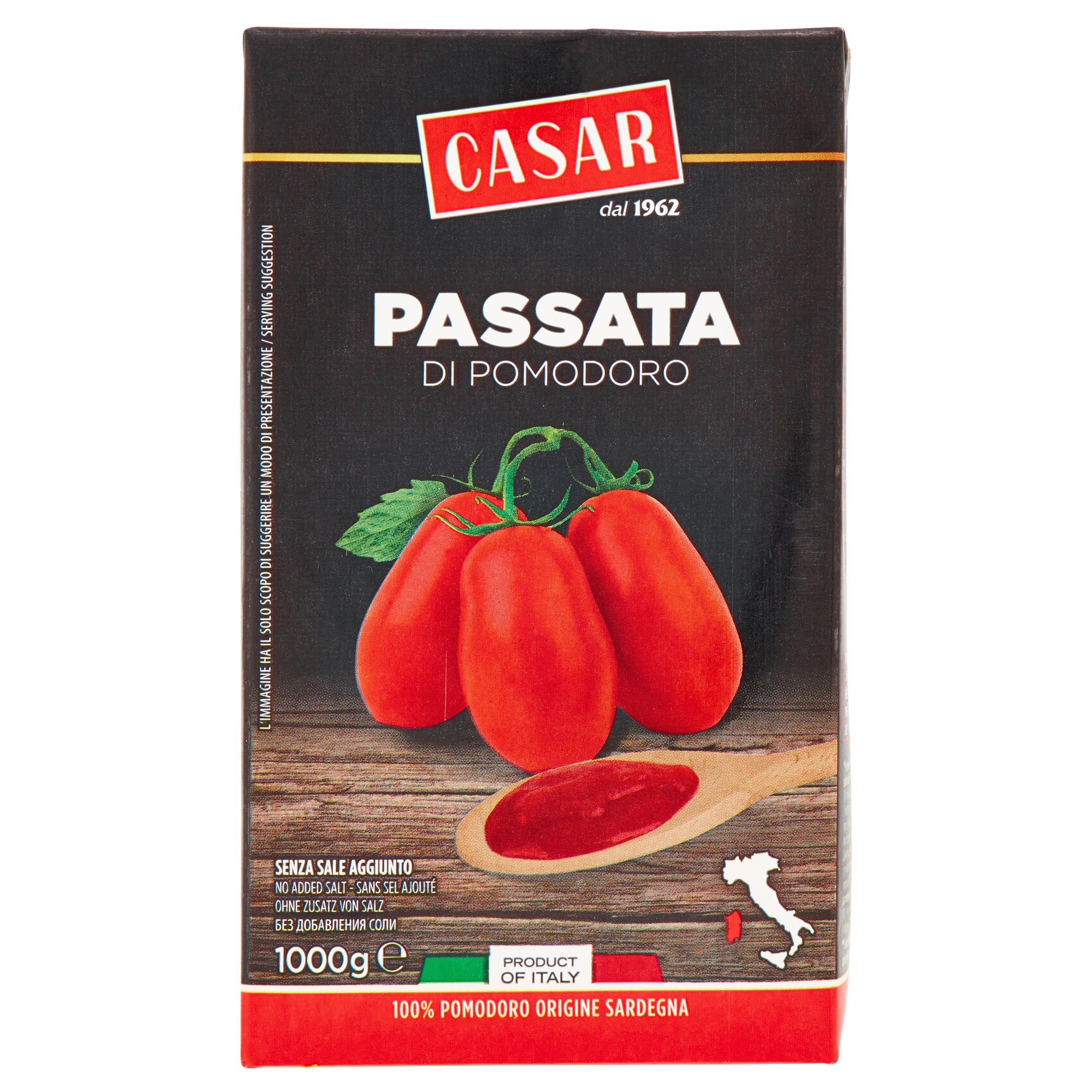 CASAR PASSATA DI POMODORO BRIK 1 KG   M