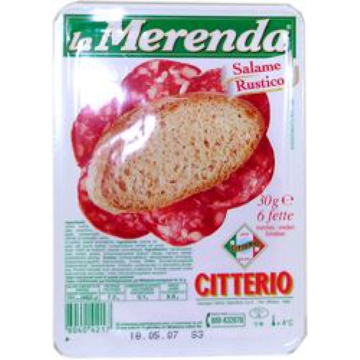 CITTERIO MERENDA SAL RUSTICO 30 GR   S